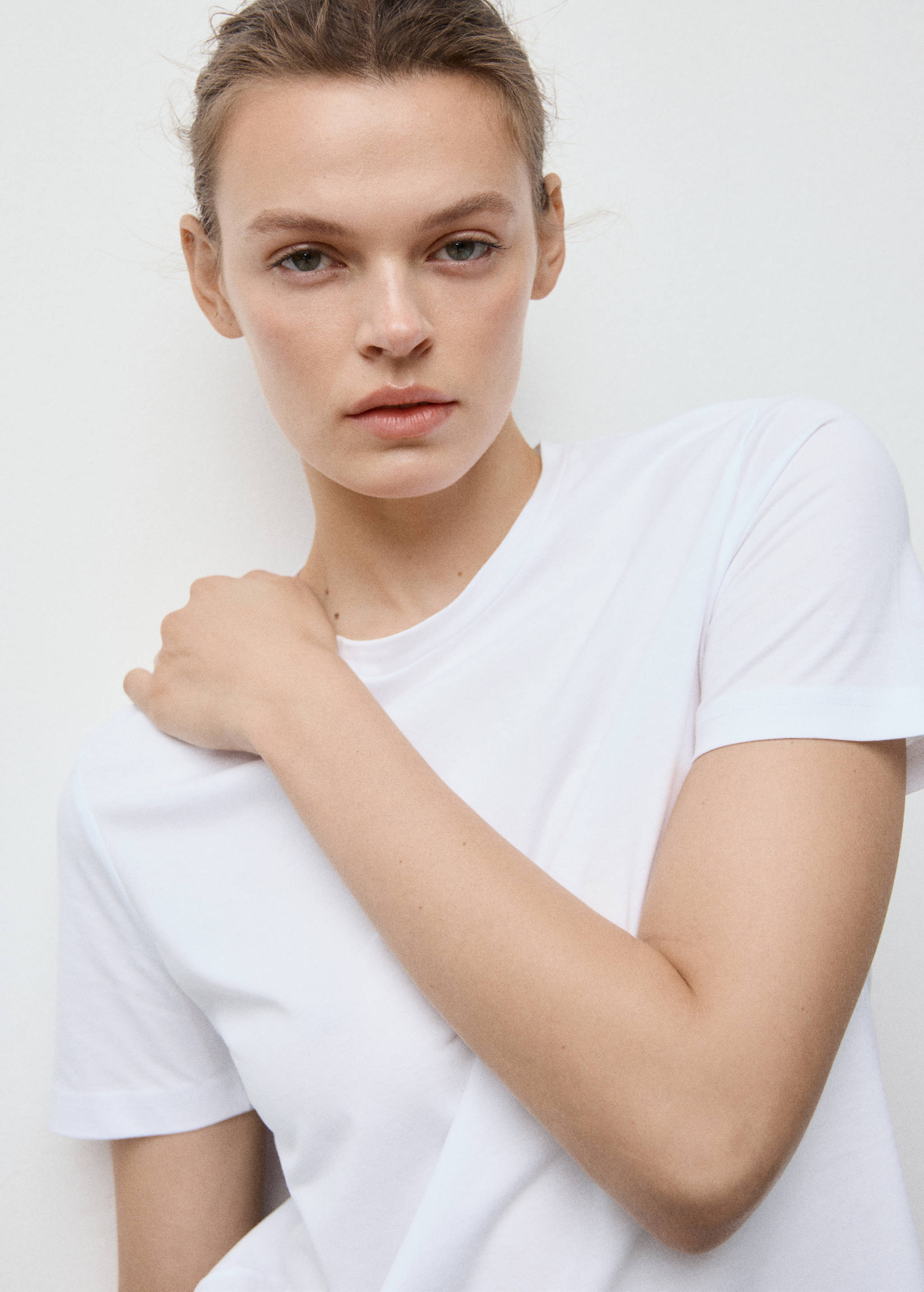 T-shirt coton manches courtes - Détail de l'article 1