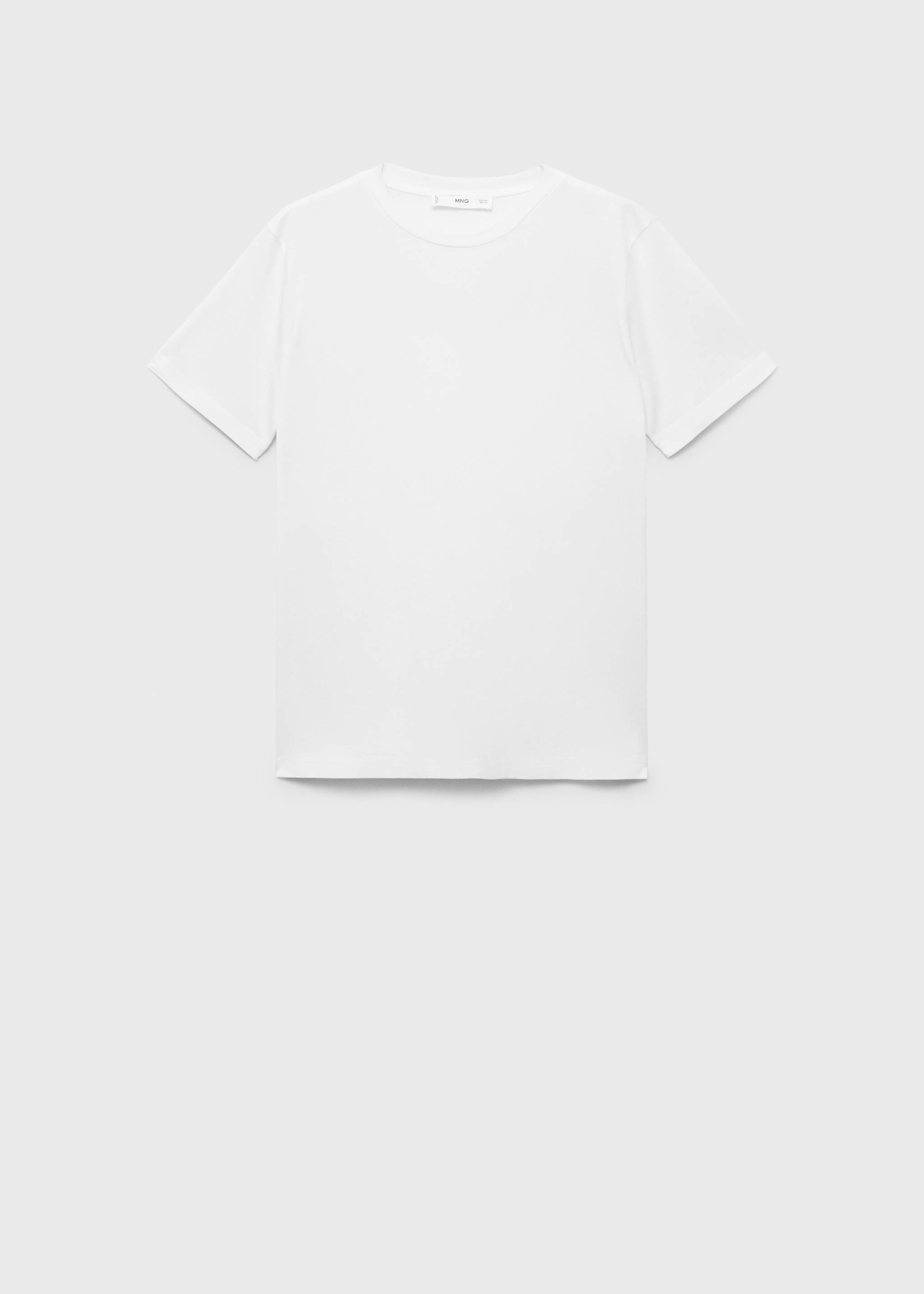 T-shirt coton manches courtes - Article sans modèle