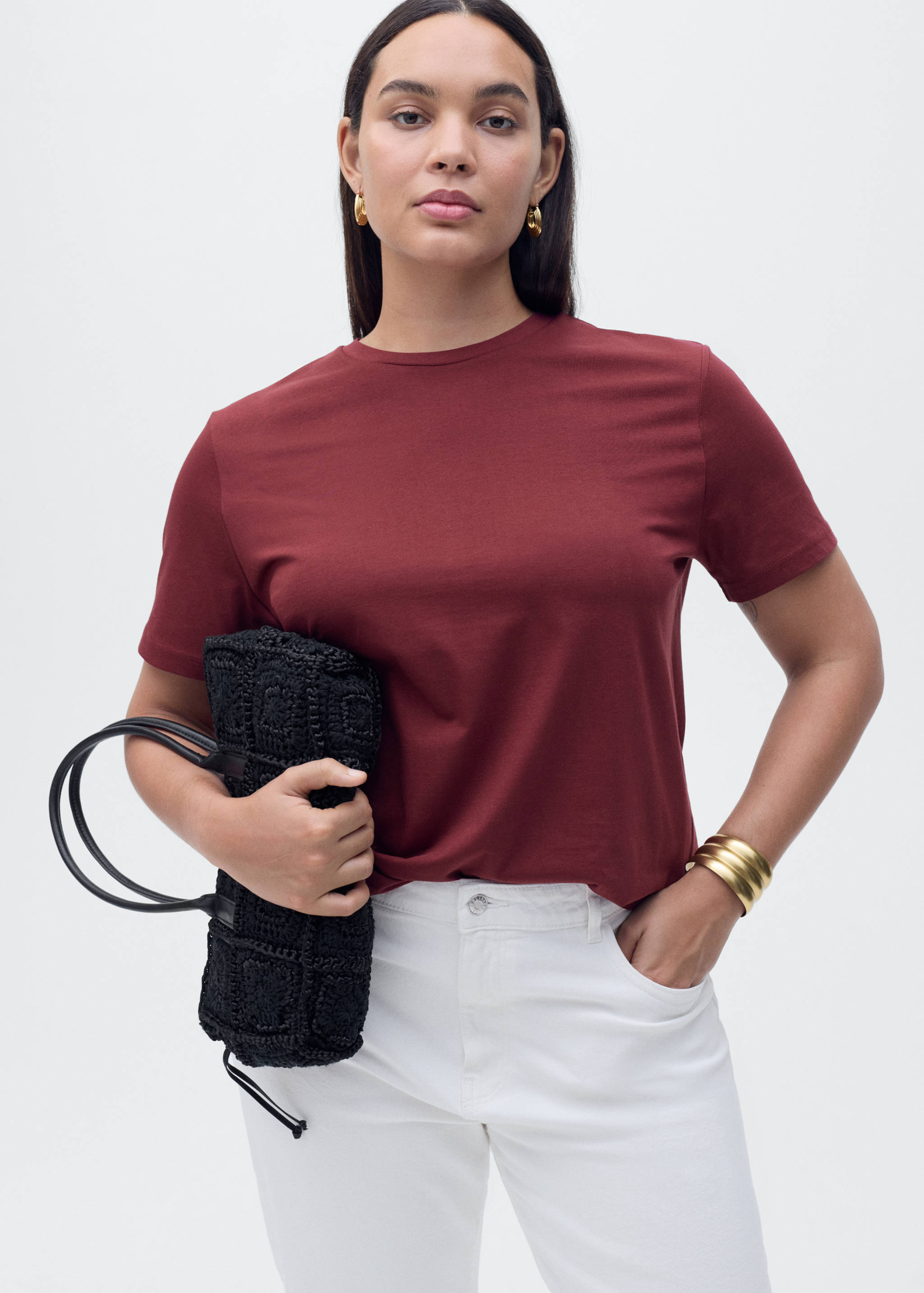 T-shirt coton manches courtes - Détail de l'article 5