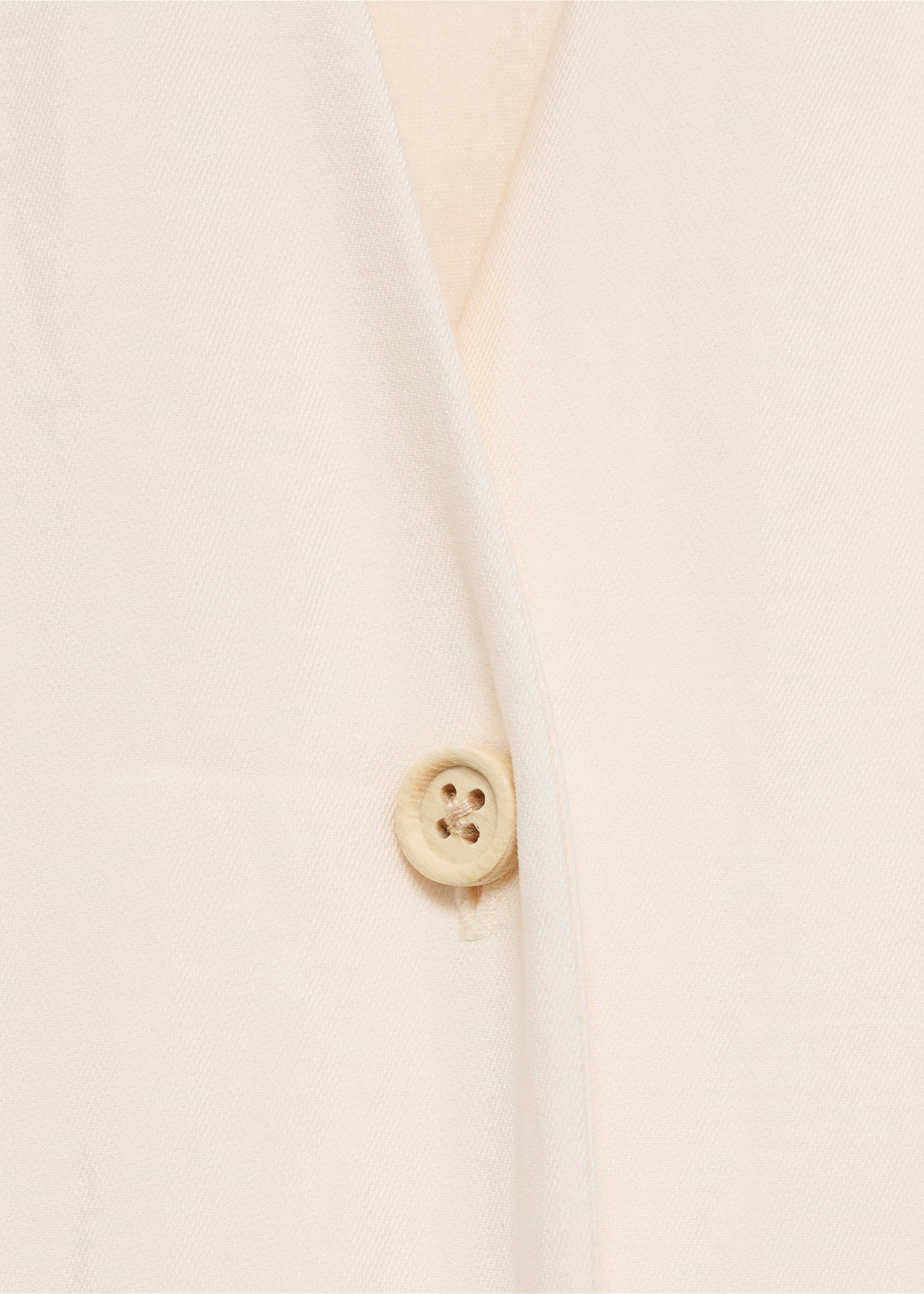 Halter-neck jumpsuit with belt - Details of the article 8, Ecru. Ref: 17092028-00.
