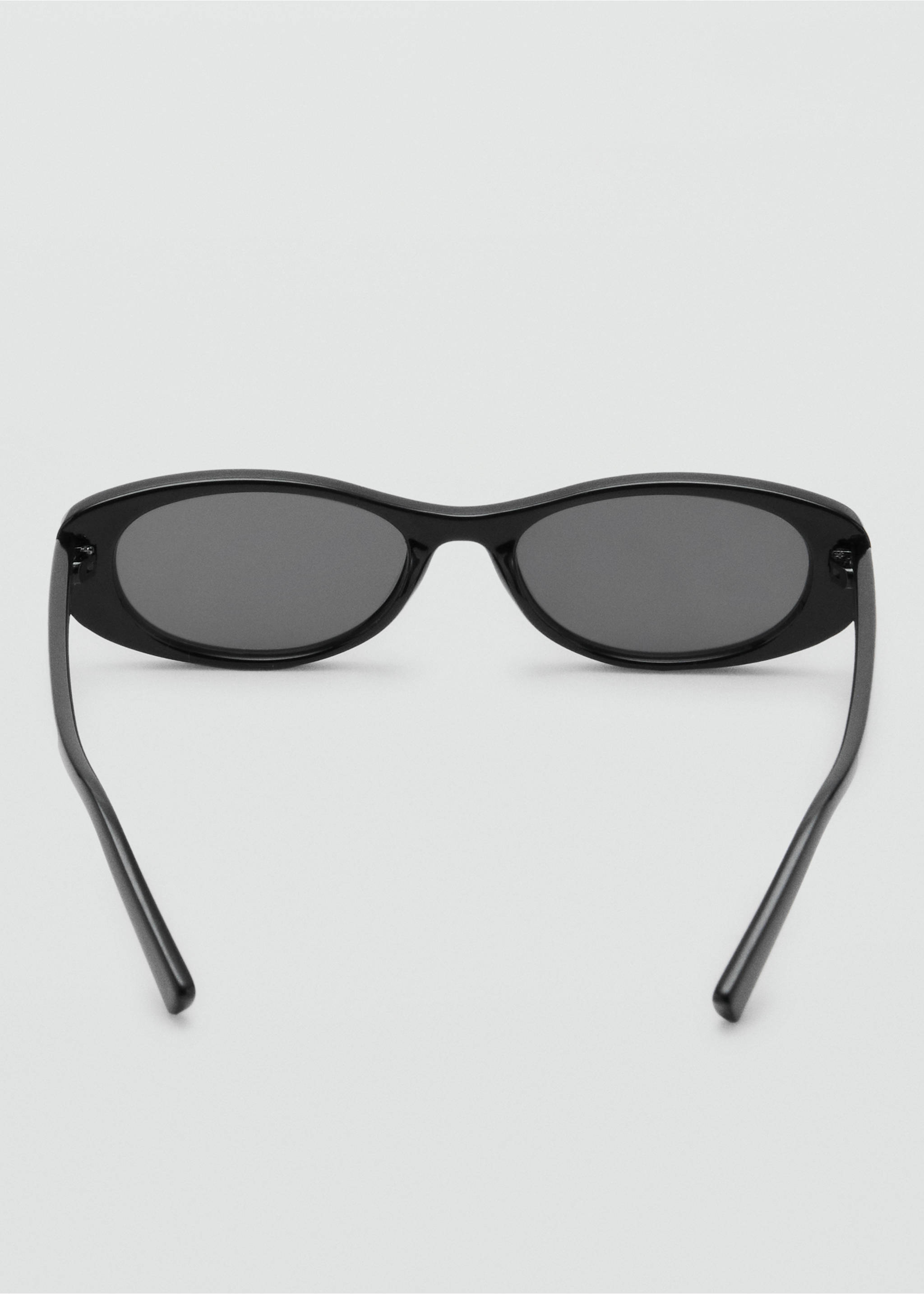 Oval-frame sunglasses - Details of the article 1, Black. Ref: 17092537-00.