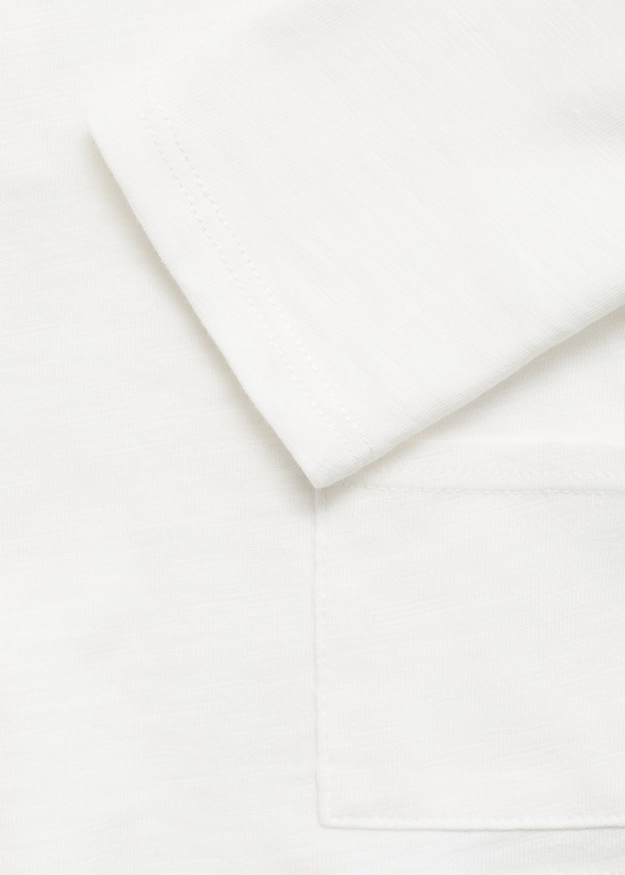 Pocket cotton T-shirt - Details of the article 0