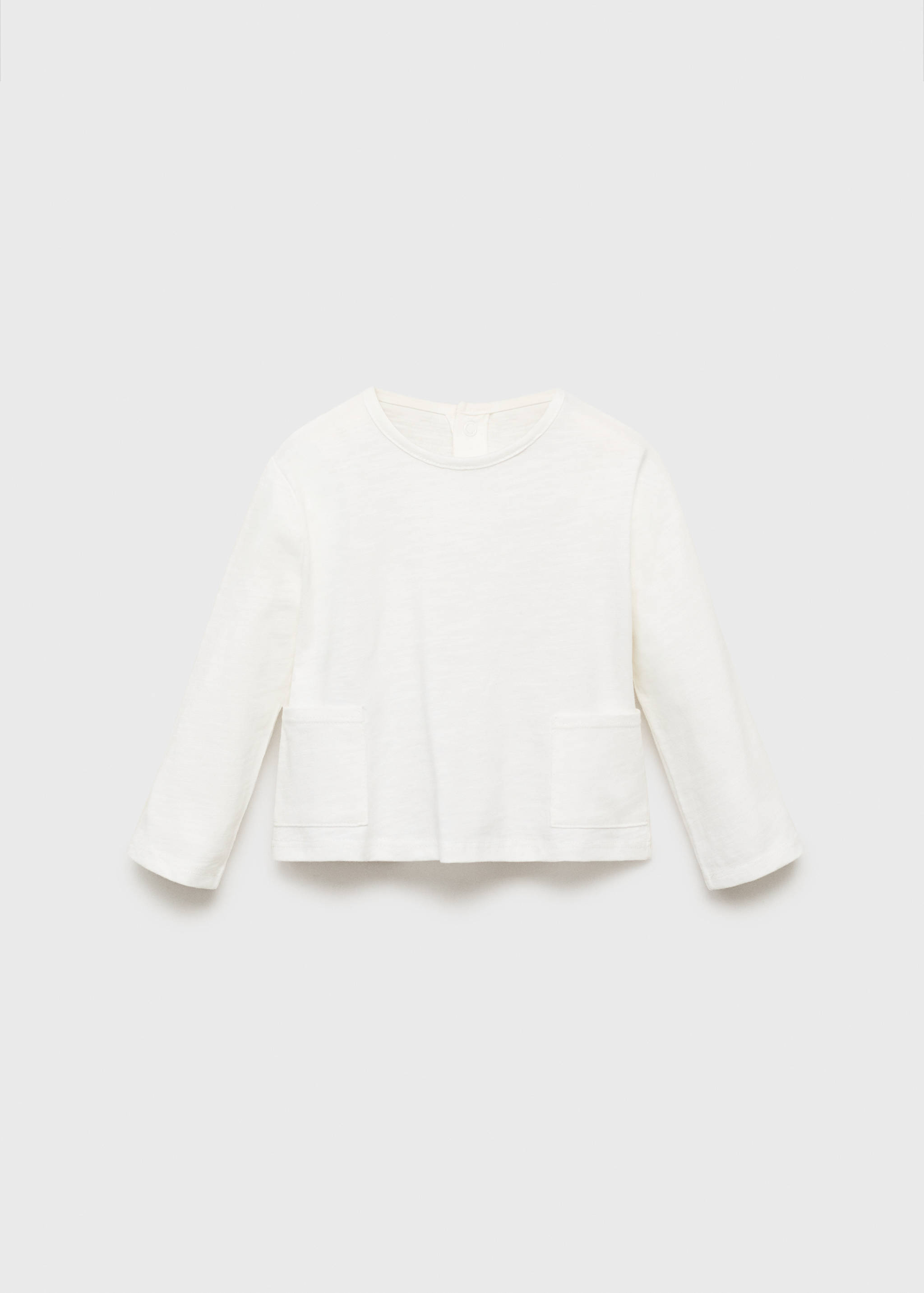 Pocket cotton T-shirt - Article without model