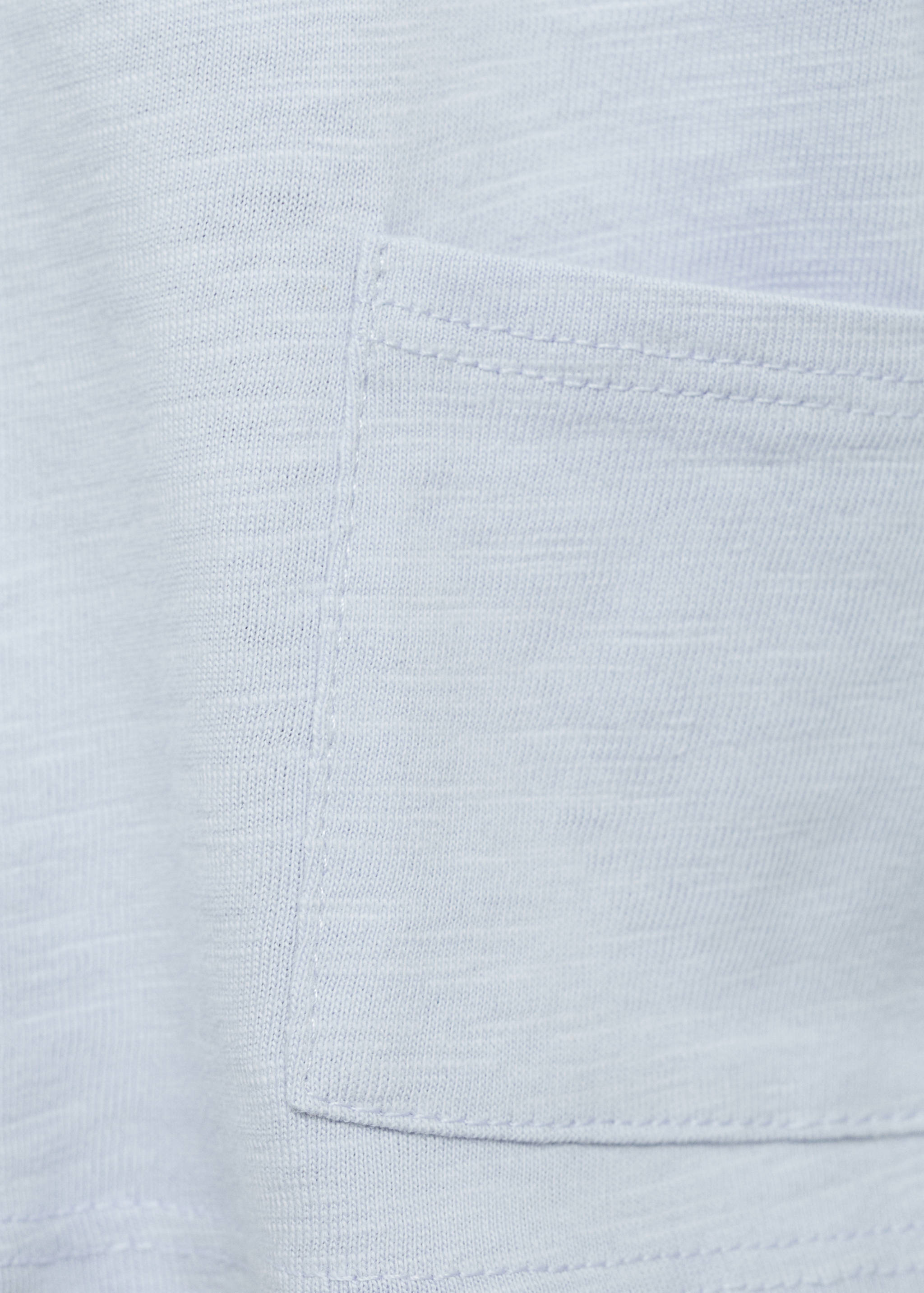 Pocket cotton T-shirt - Details of the article 8
