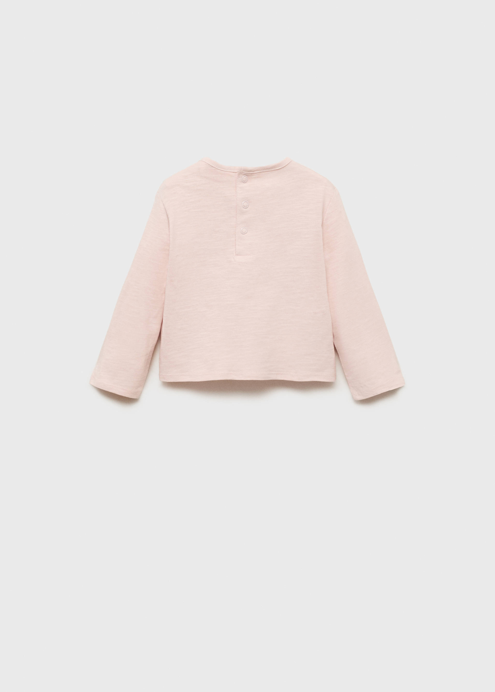 Pocket cotton T-shirt - Reverse of the article