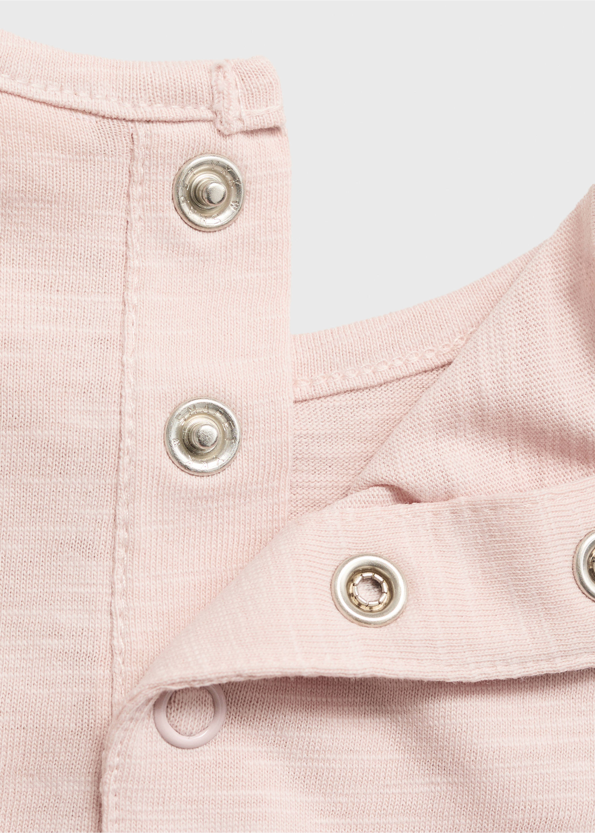Baumwoll-T-Shirt mit Tasche - Detail des Artikels 0, Rosa. Ref: 17092538-00.