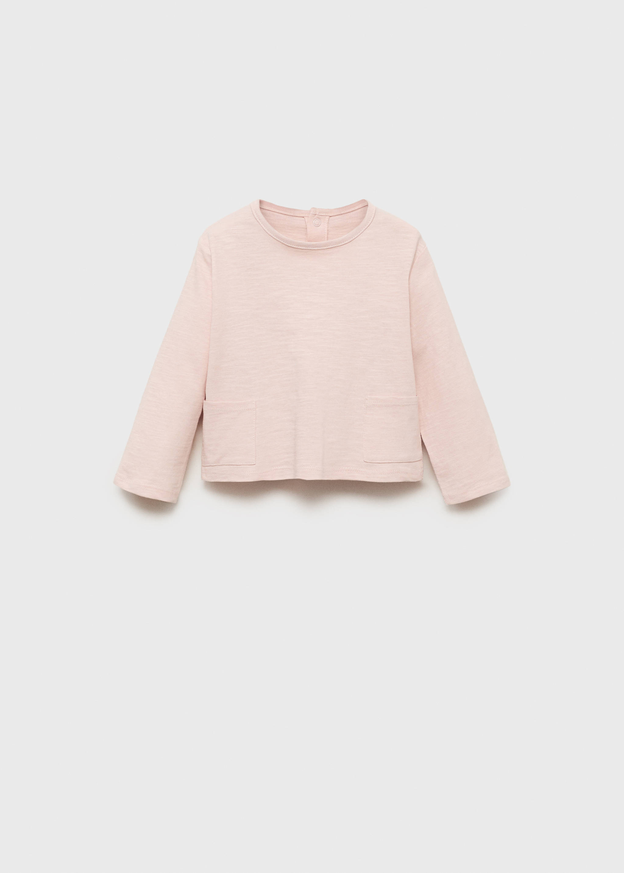 Pocket cotton T-shirt - Article without model
