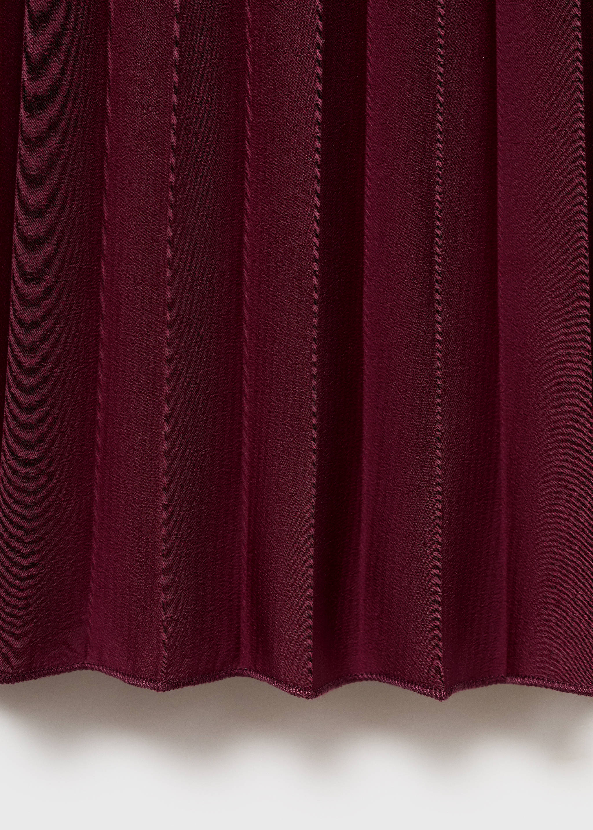 Long pleated skirt - Details of the article 0