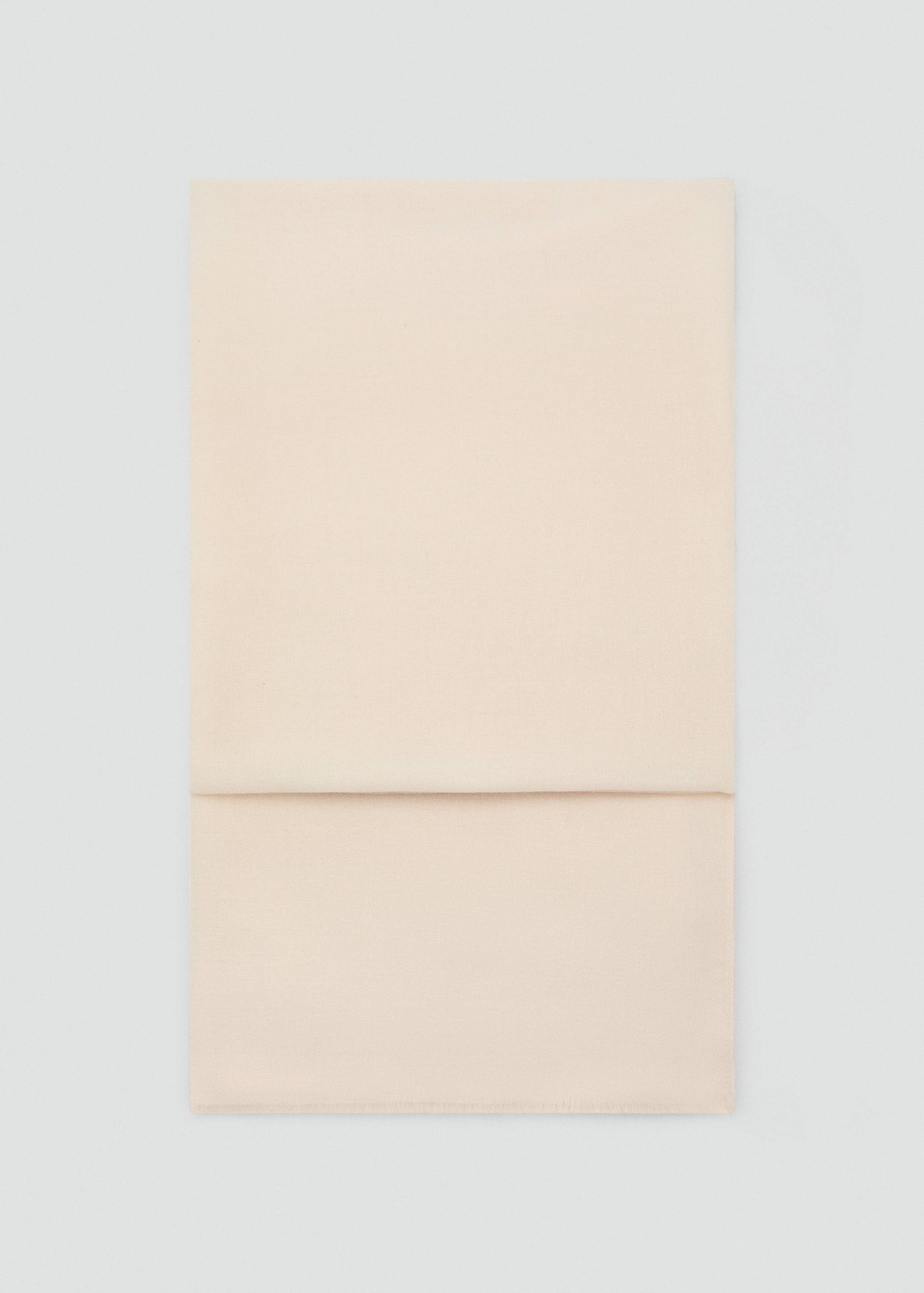 Plain shawl with frayed ends - Article without model