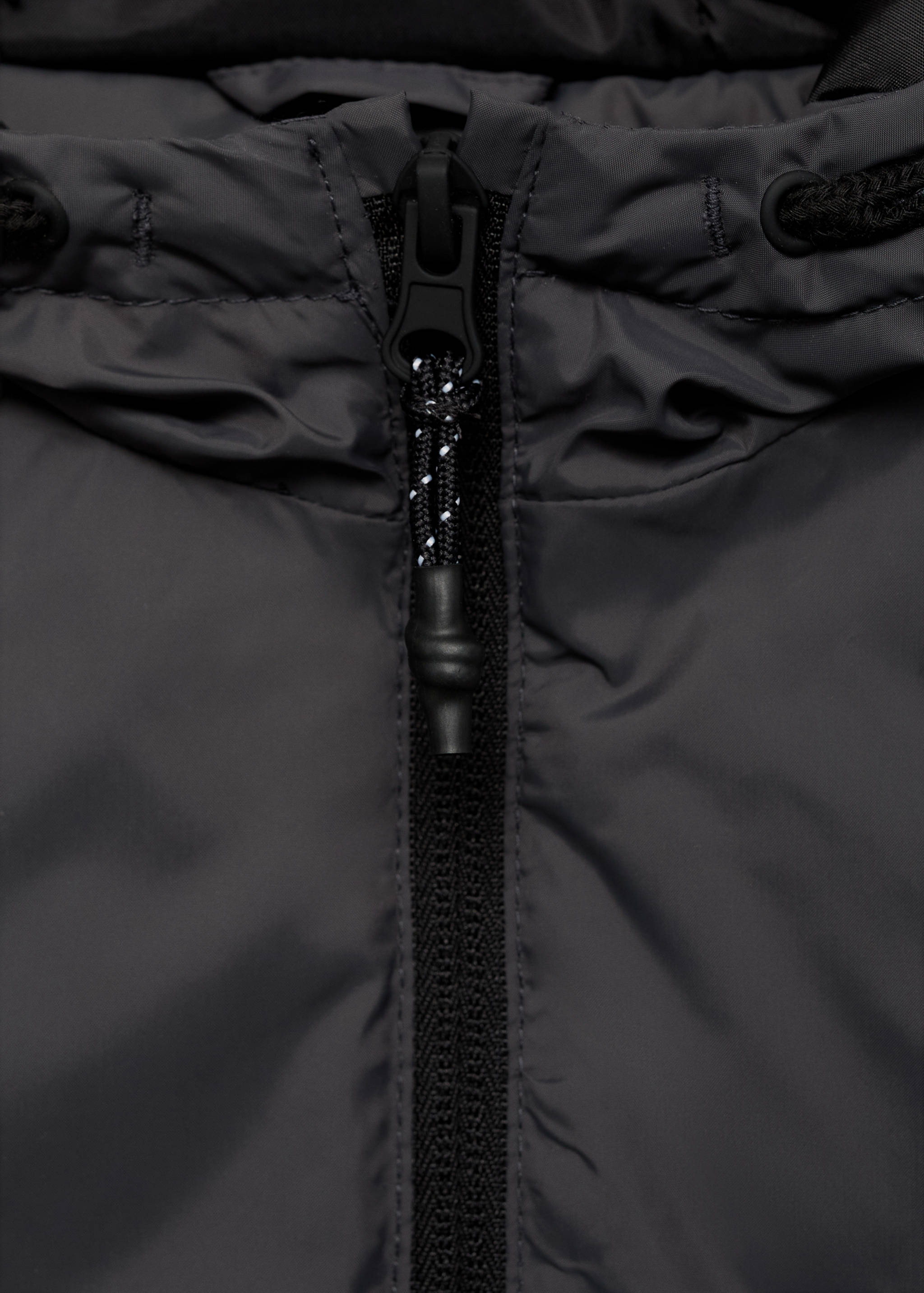 Water-repellent puffer coat - Details of the article 8