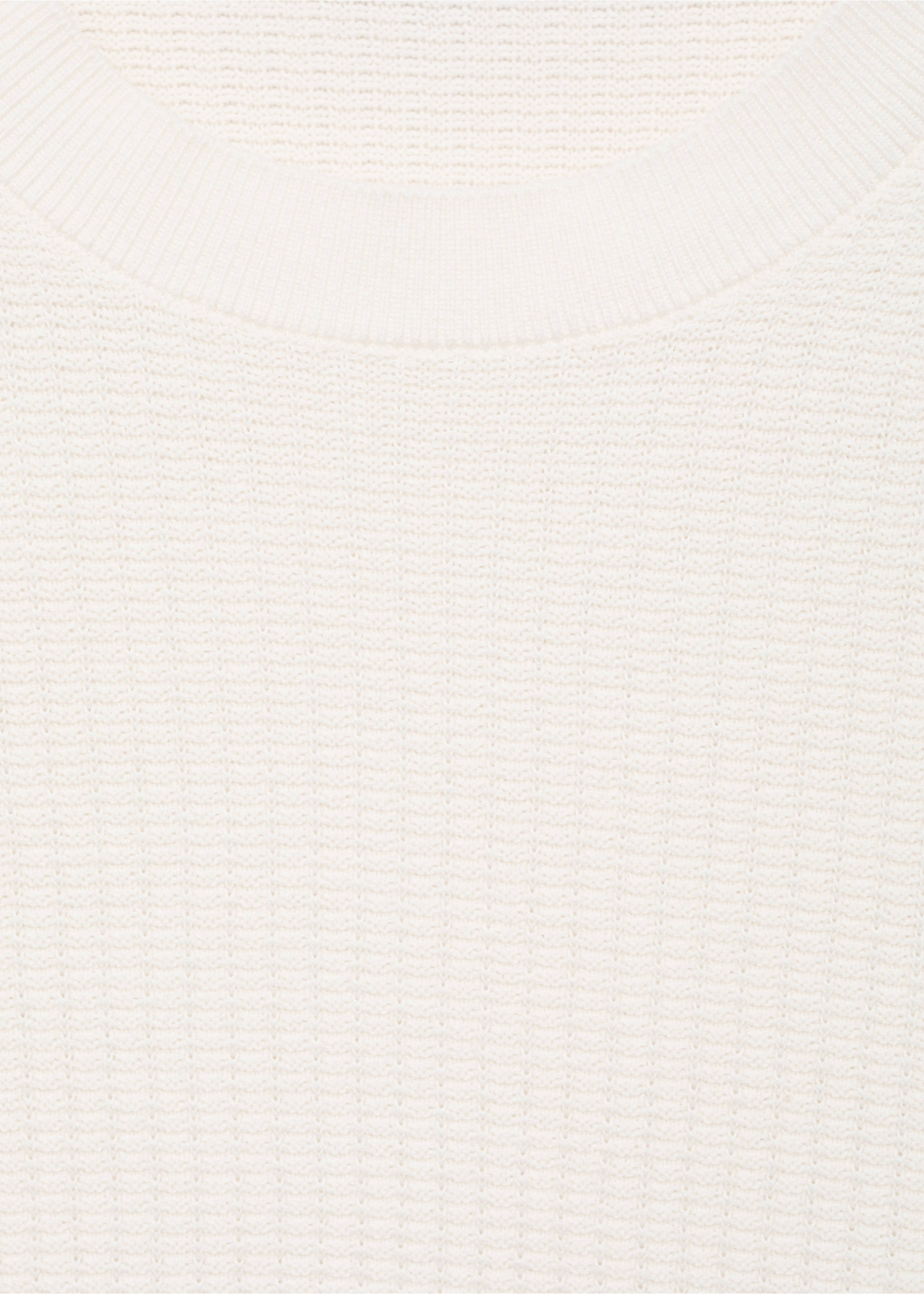 Camiseta 100% algodón punto - Detalle del artículo 8, Blanco roto. Ref: 17092904-00.