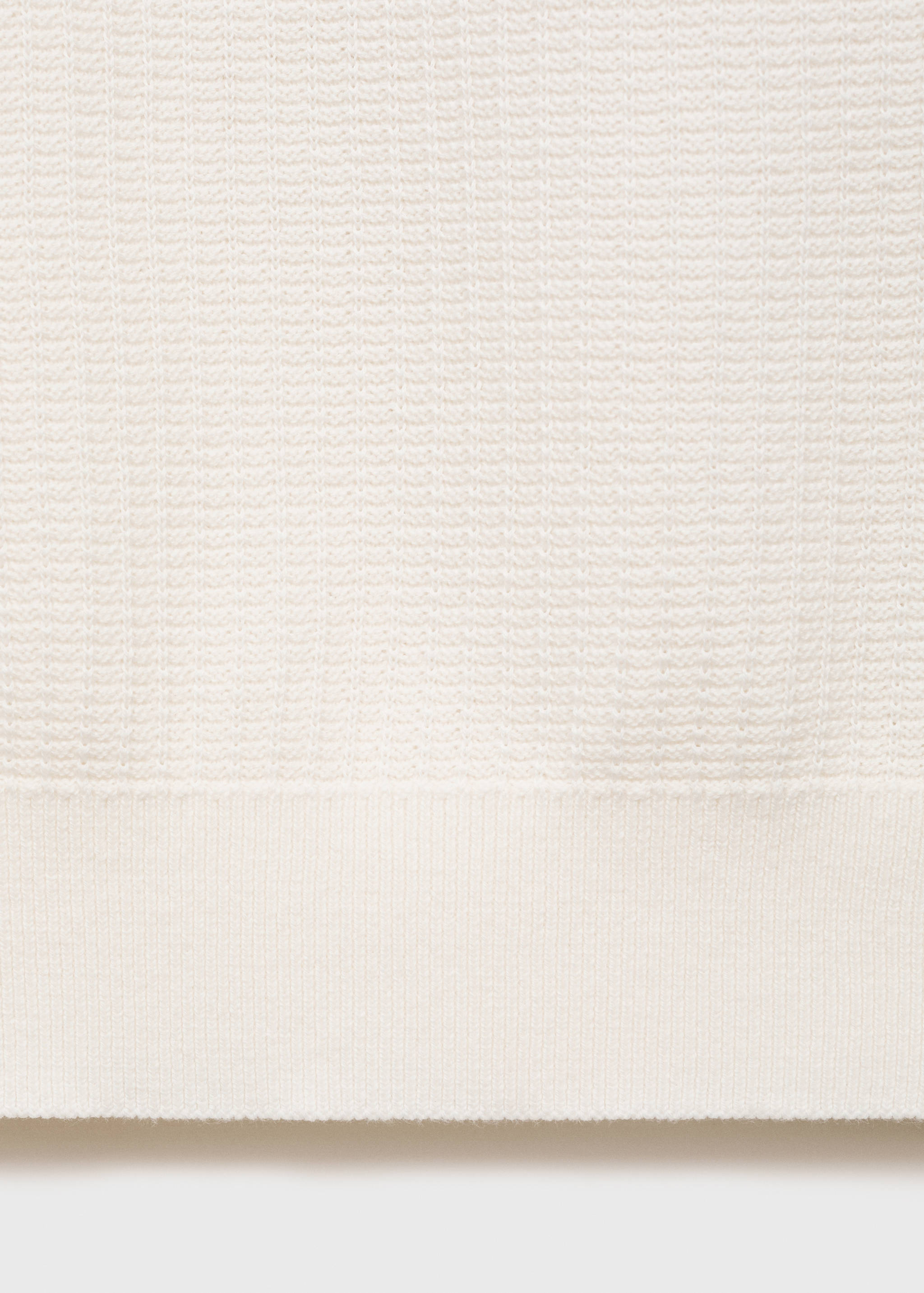 Μπλούζα 100% βαμβάκι πλεκτή - Λεπτομέρεια του προϊόντος 0