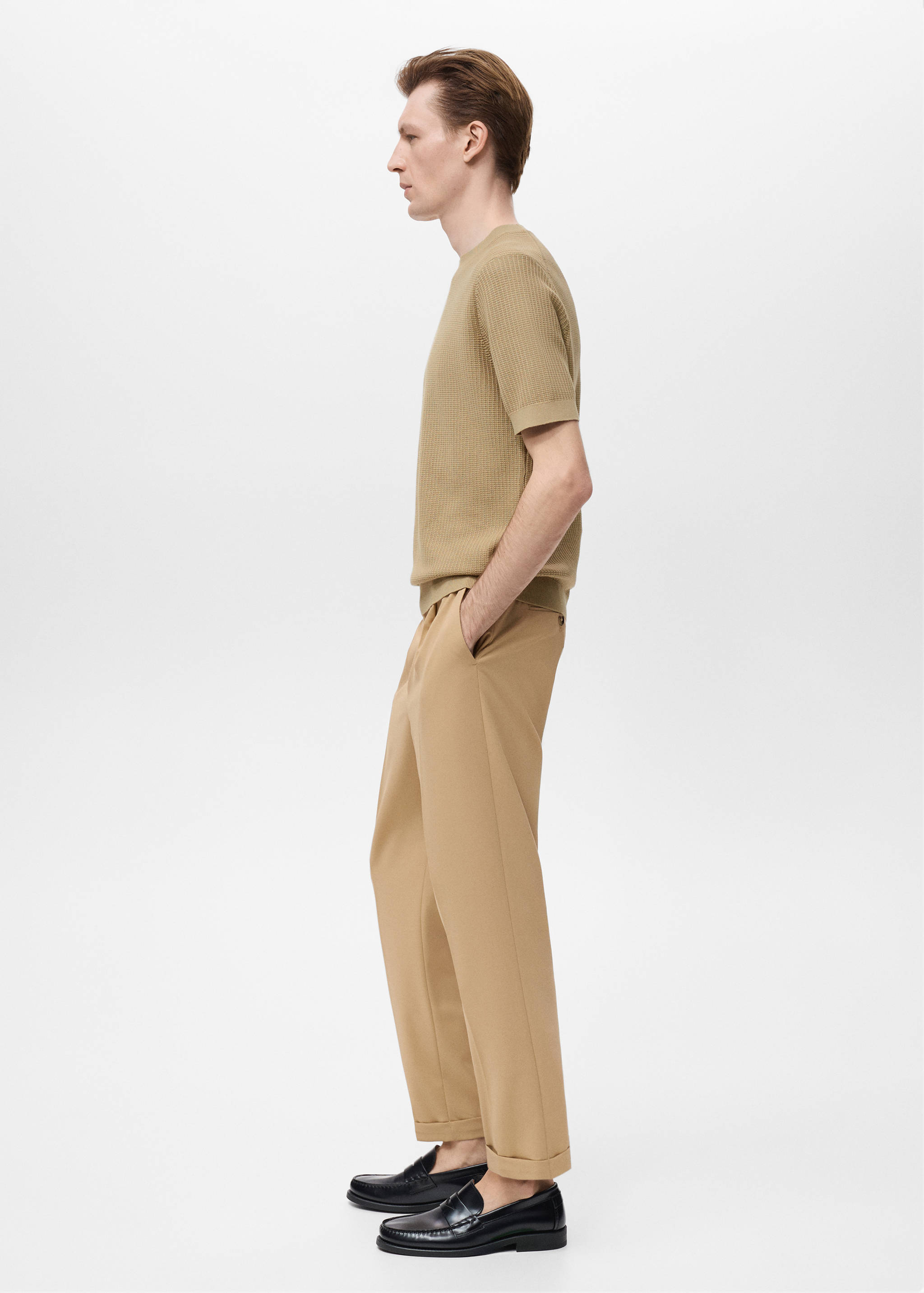 Μπλούζα 100% βαμβάκι πλεκτή - Λεπτομέρεια του προϊόντος 2