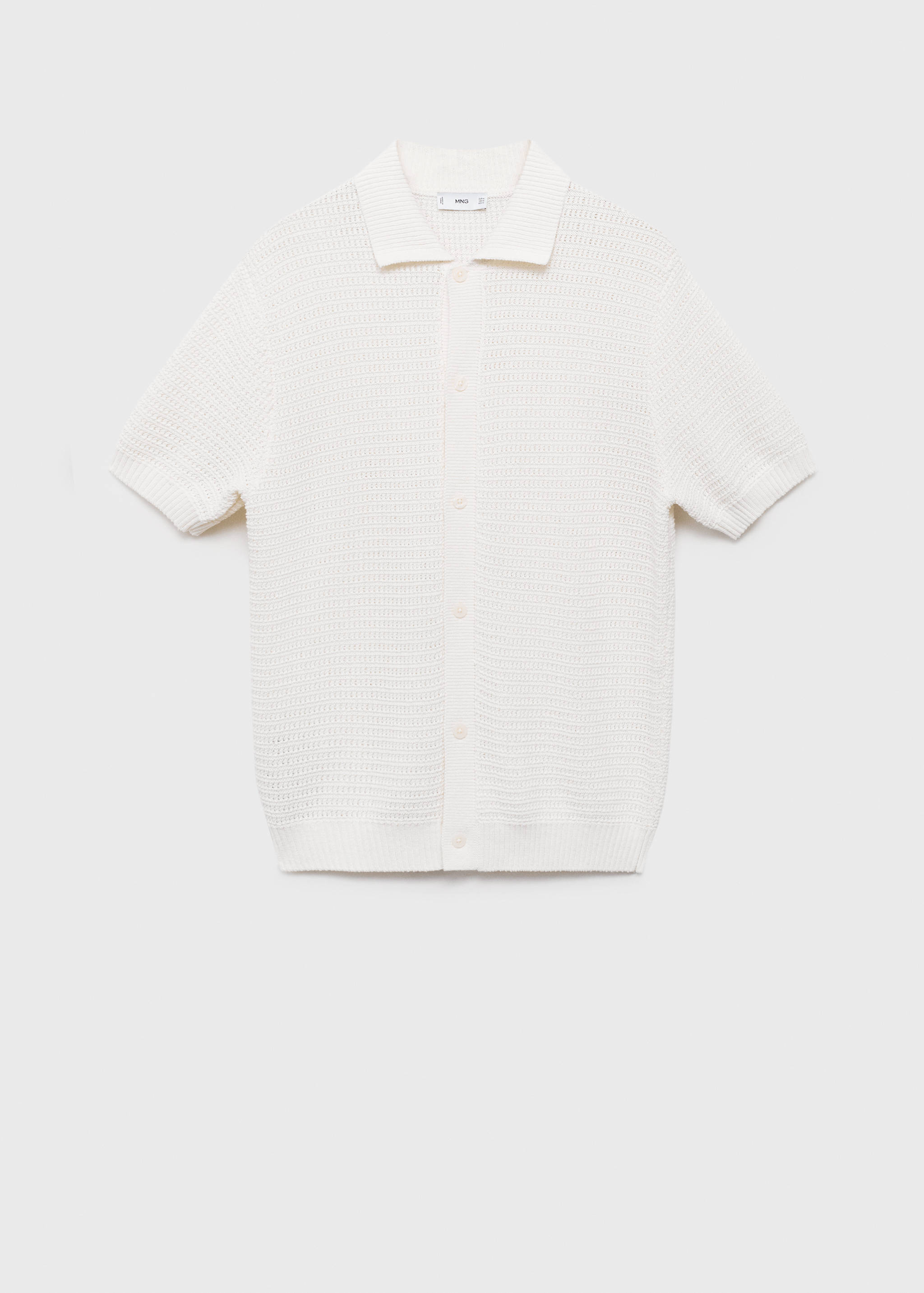 Chemise maille ajourée coton - Article sans modèle