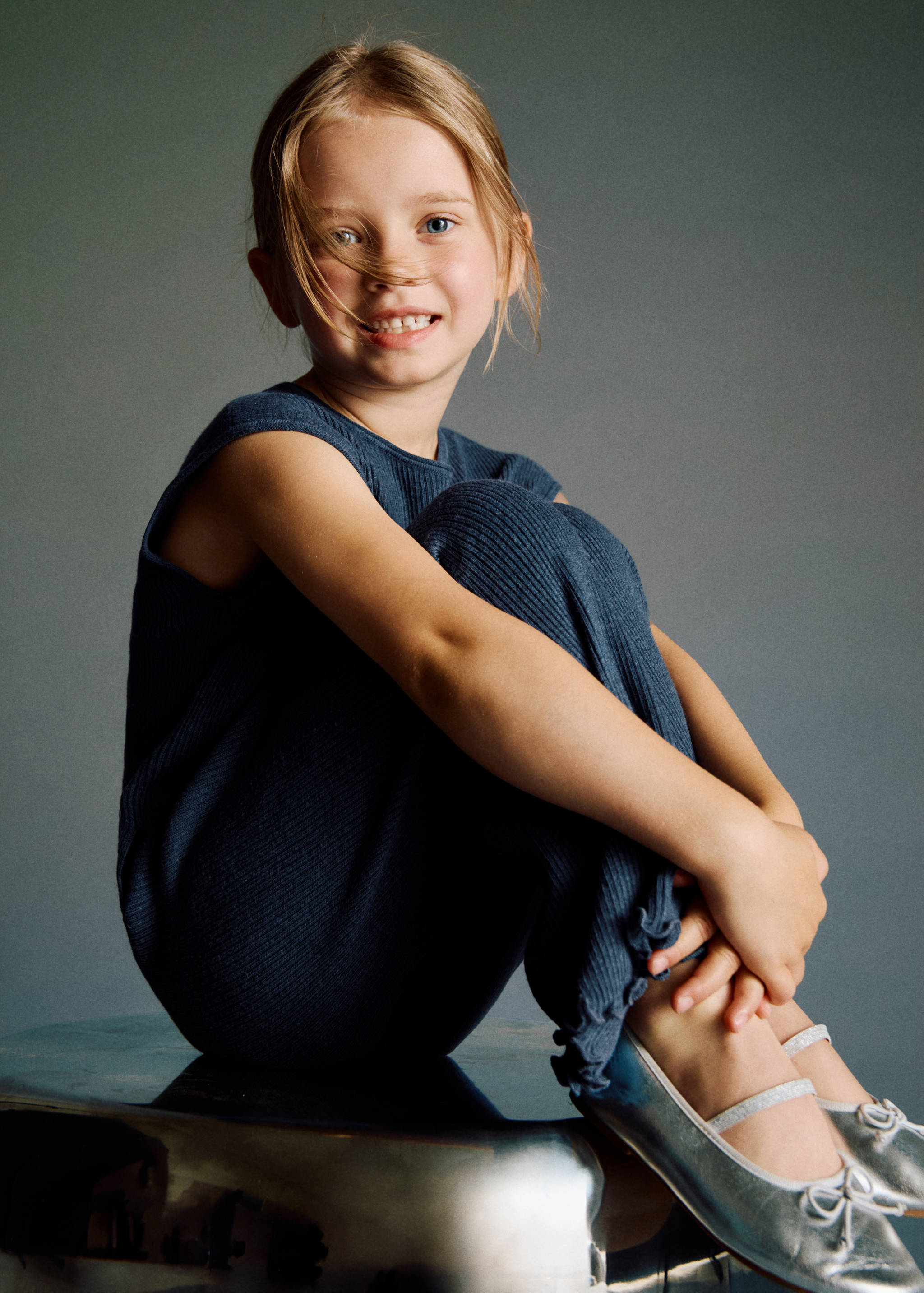 Metallic ballet flats with bow - Details of the article 5