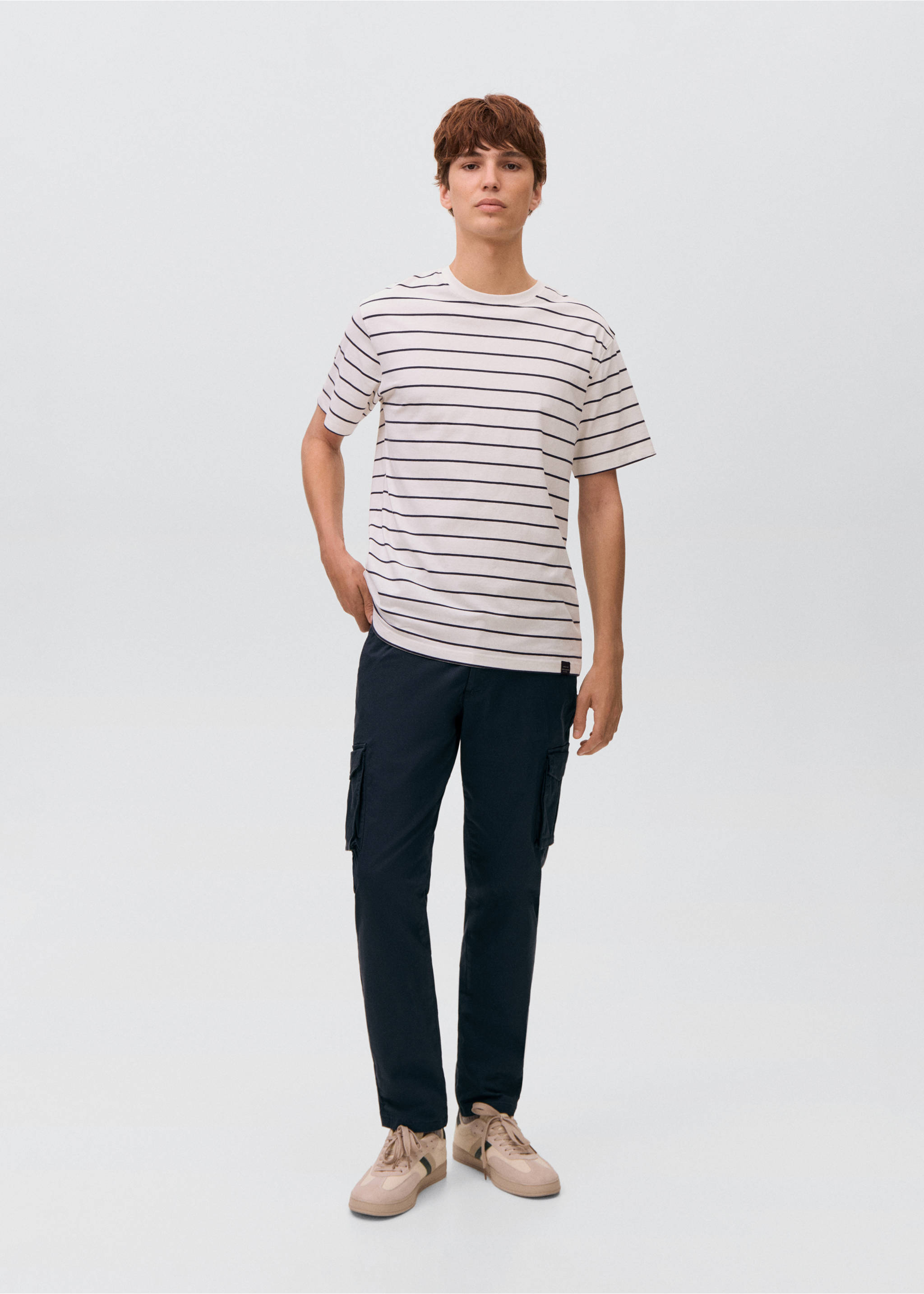 Cargo trousers - General plane, Navy. Ref: 17092910-00.