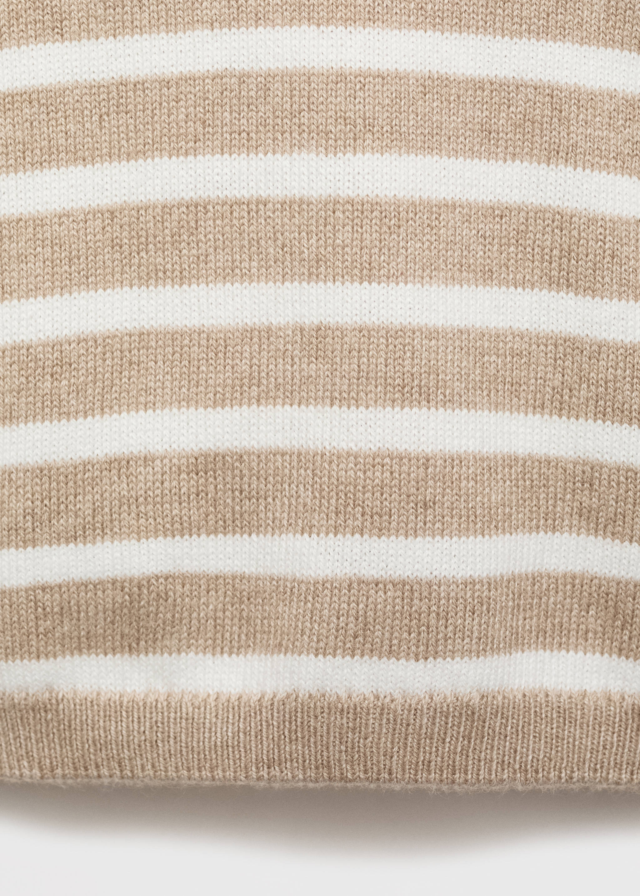 Knit striped sweater - Details of the article 0