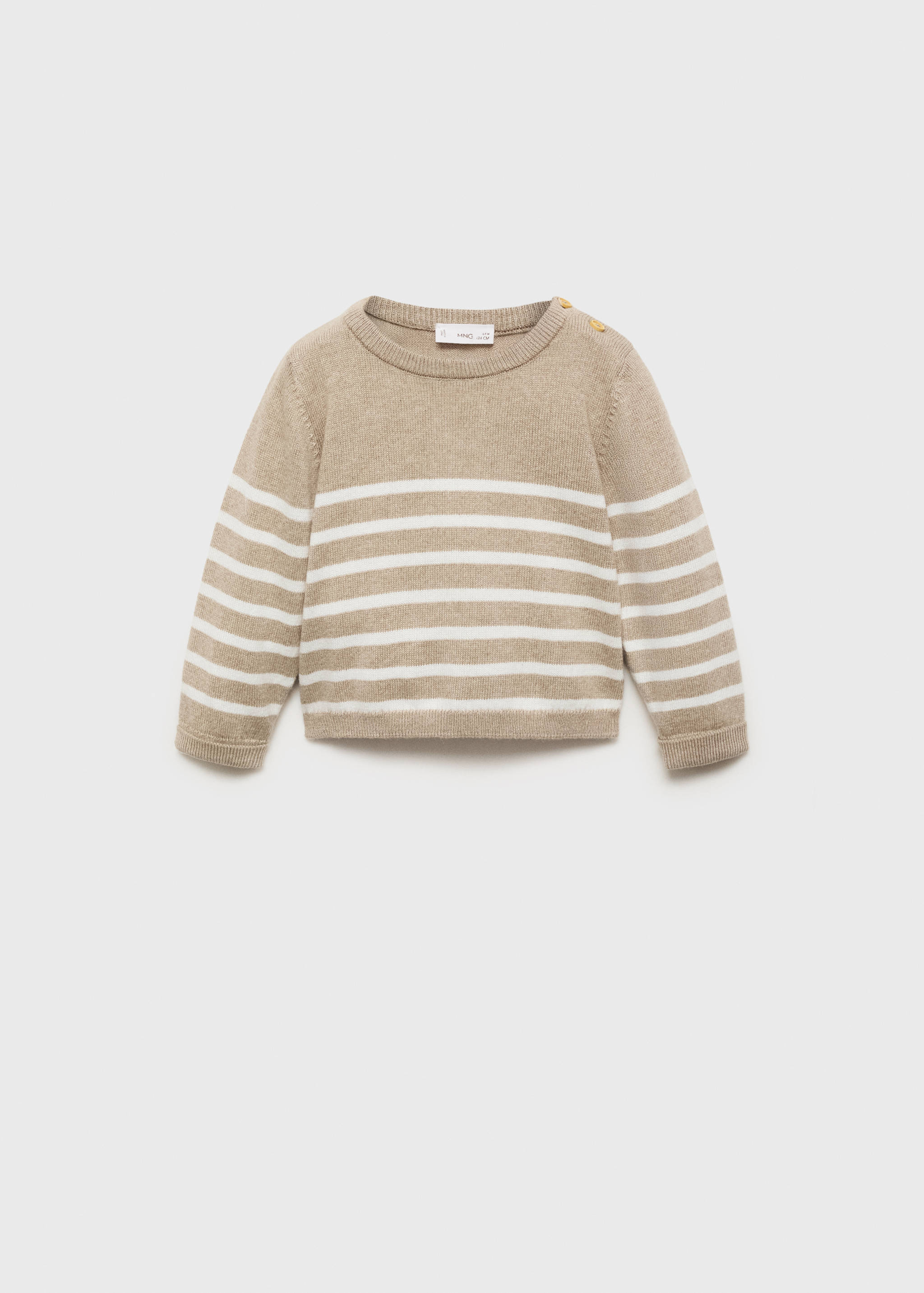 Knit striped sweater - Article without model