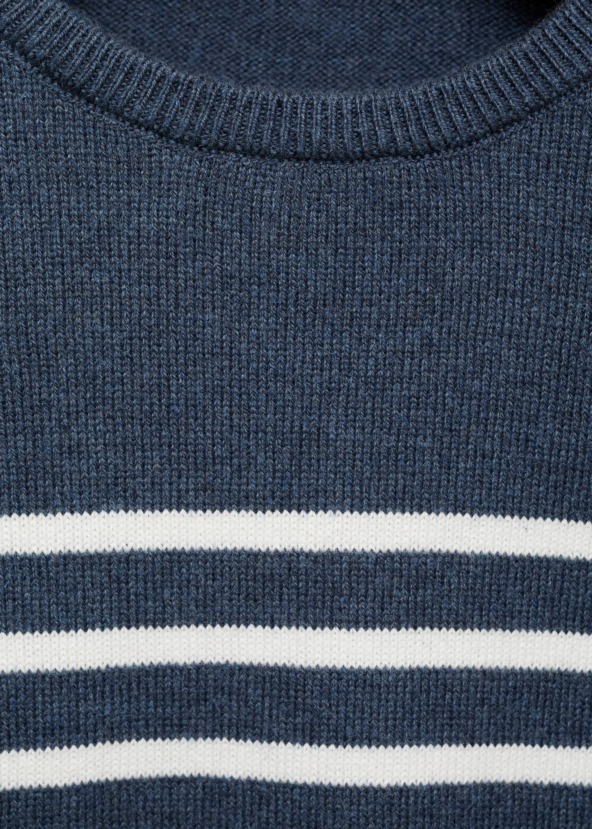Knit striped sweater - Details of the article 8