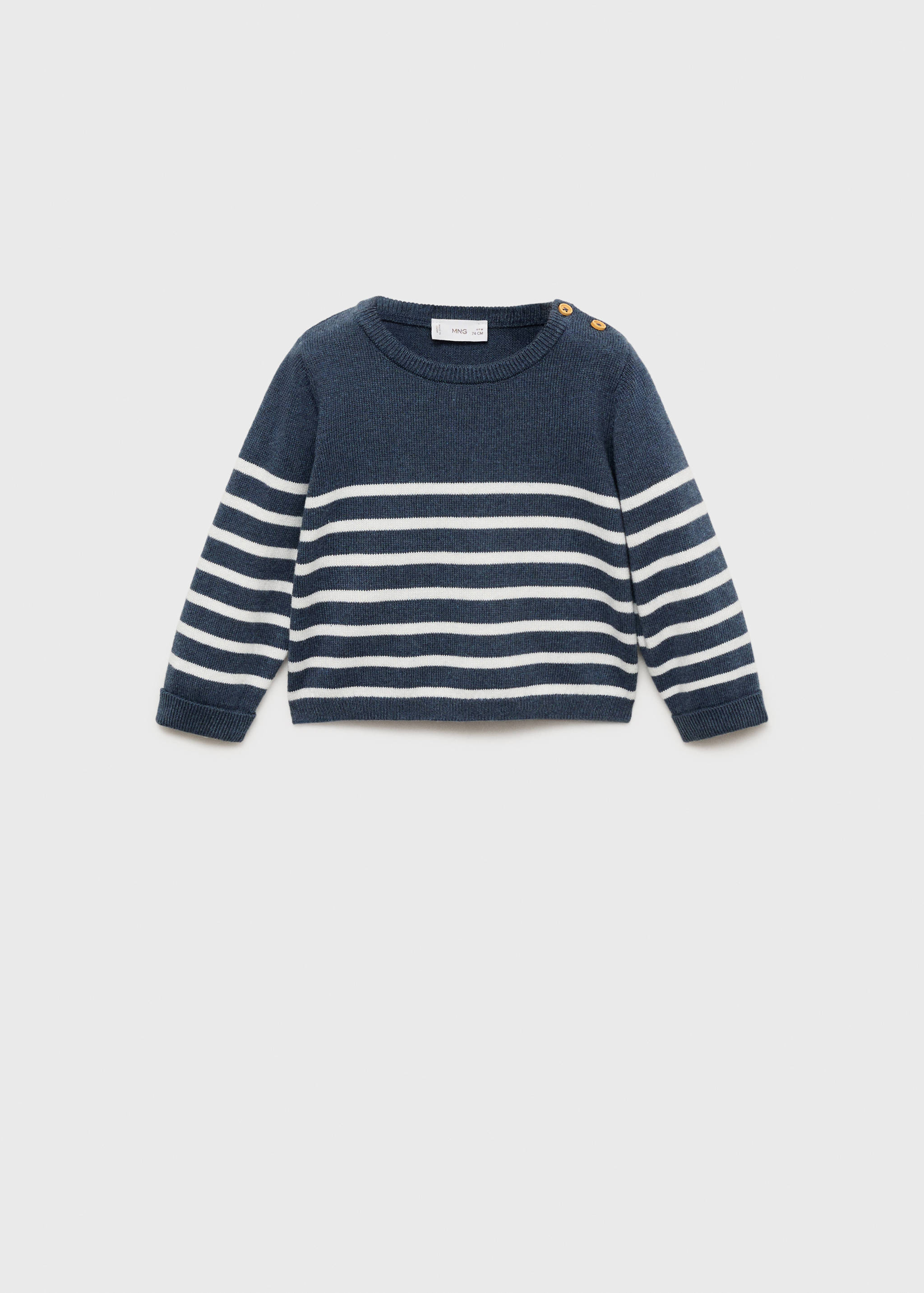 Knit striped sweater - Article without model