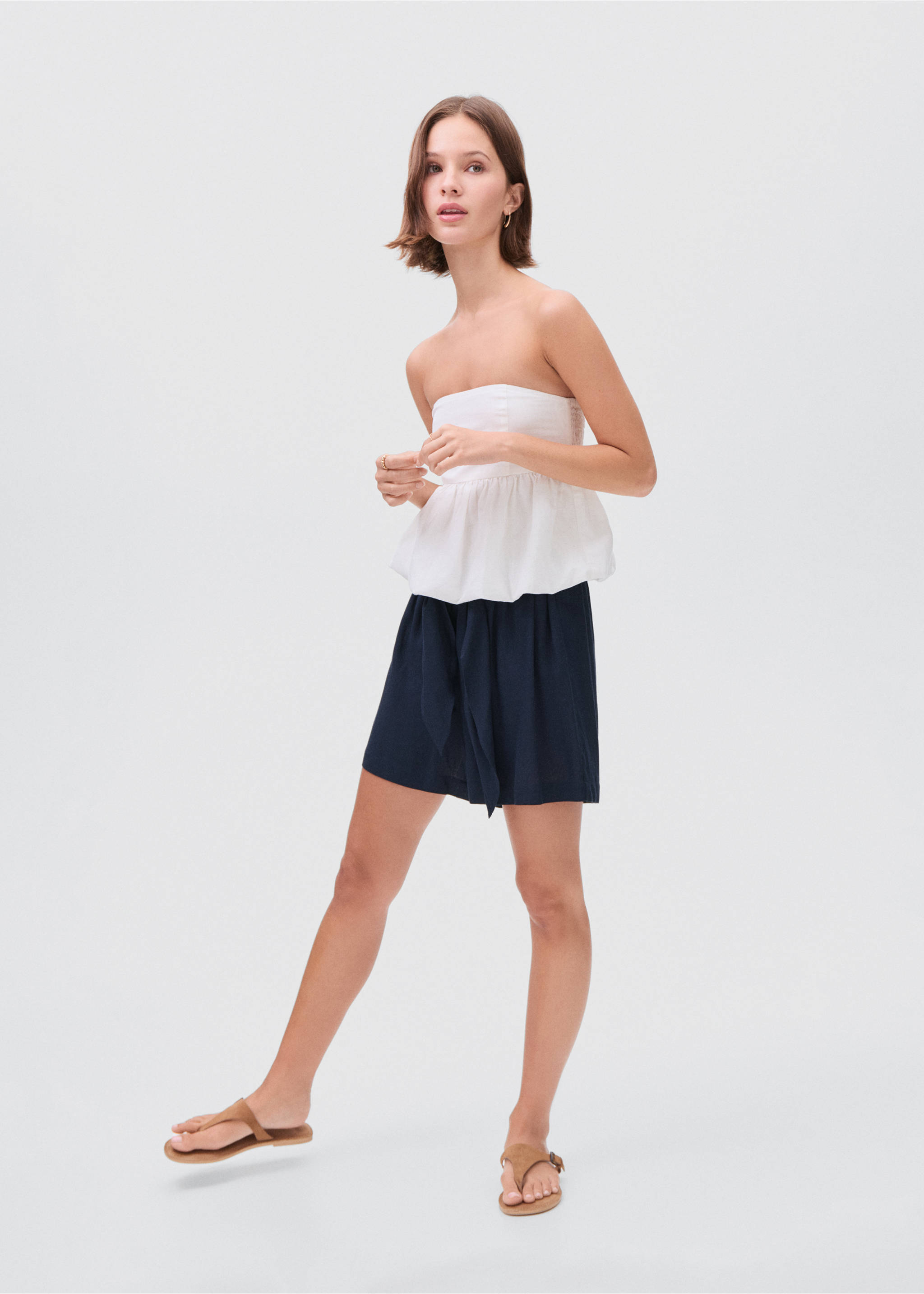 Shorts lli llaç - Pla general, Blau marí. Ref: 17092917-00.