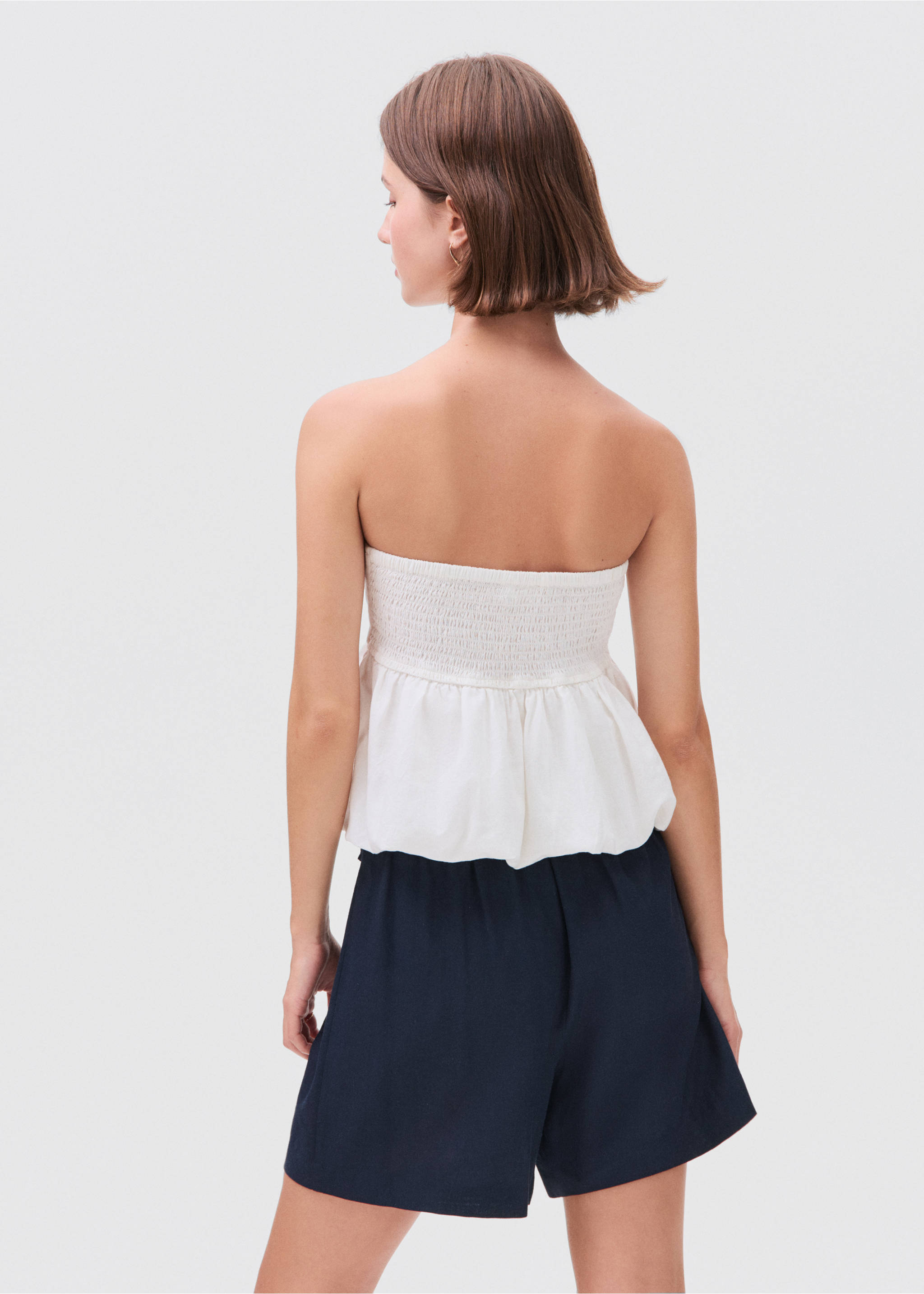 Shorts lli llaç - Revers de l'article, Blau marí. Ref: 17092917-00.