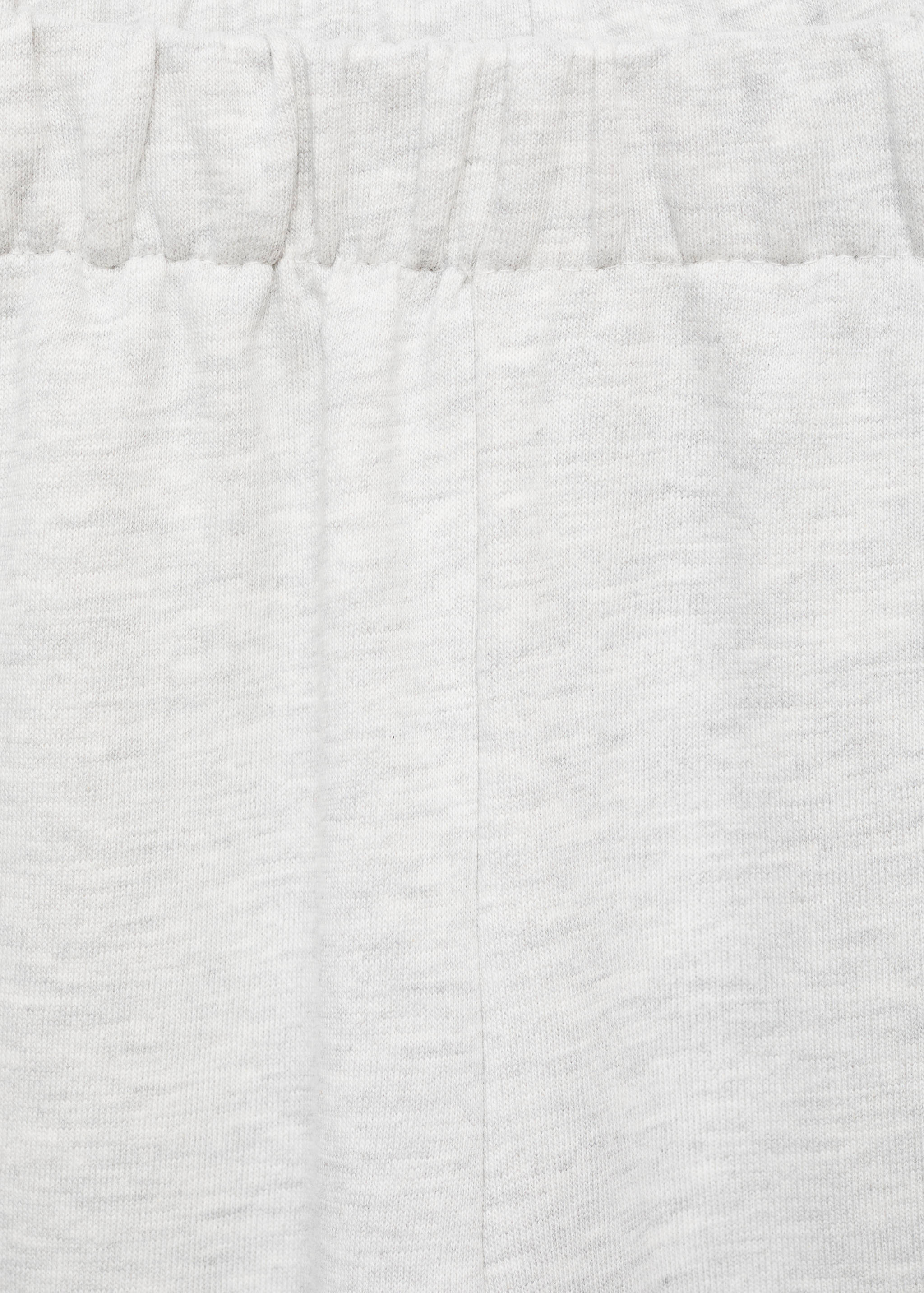 Cotton joggers with elastic waist - Details of the article 8