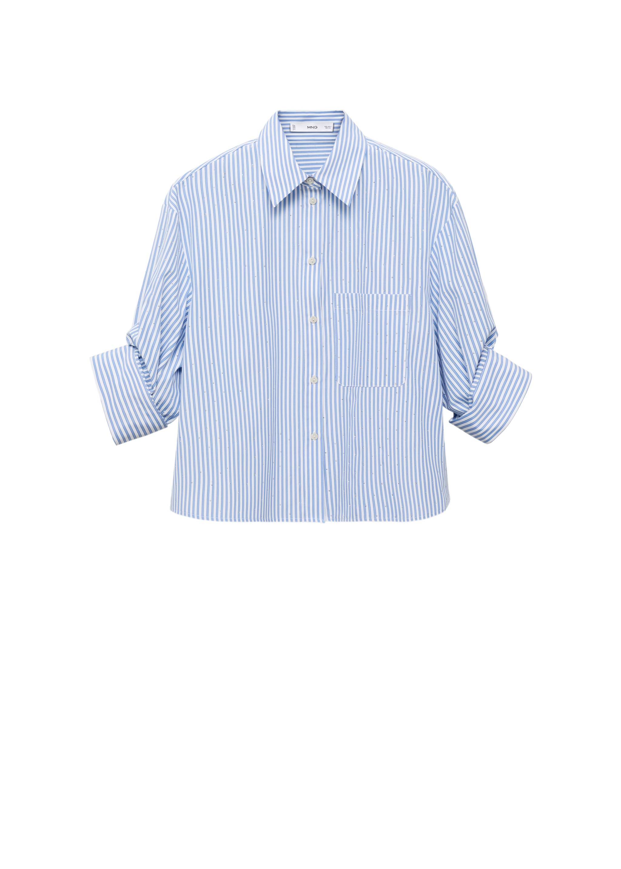 Chemise crop strass - Détail de l'article 7