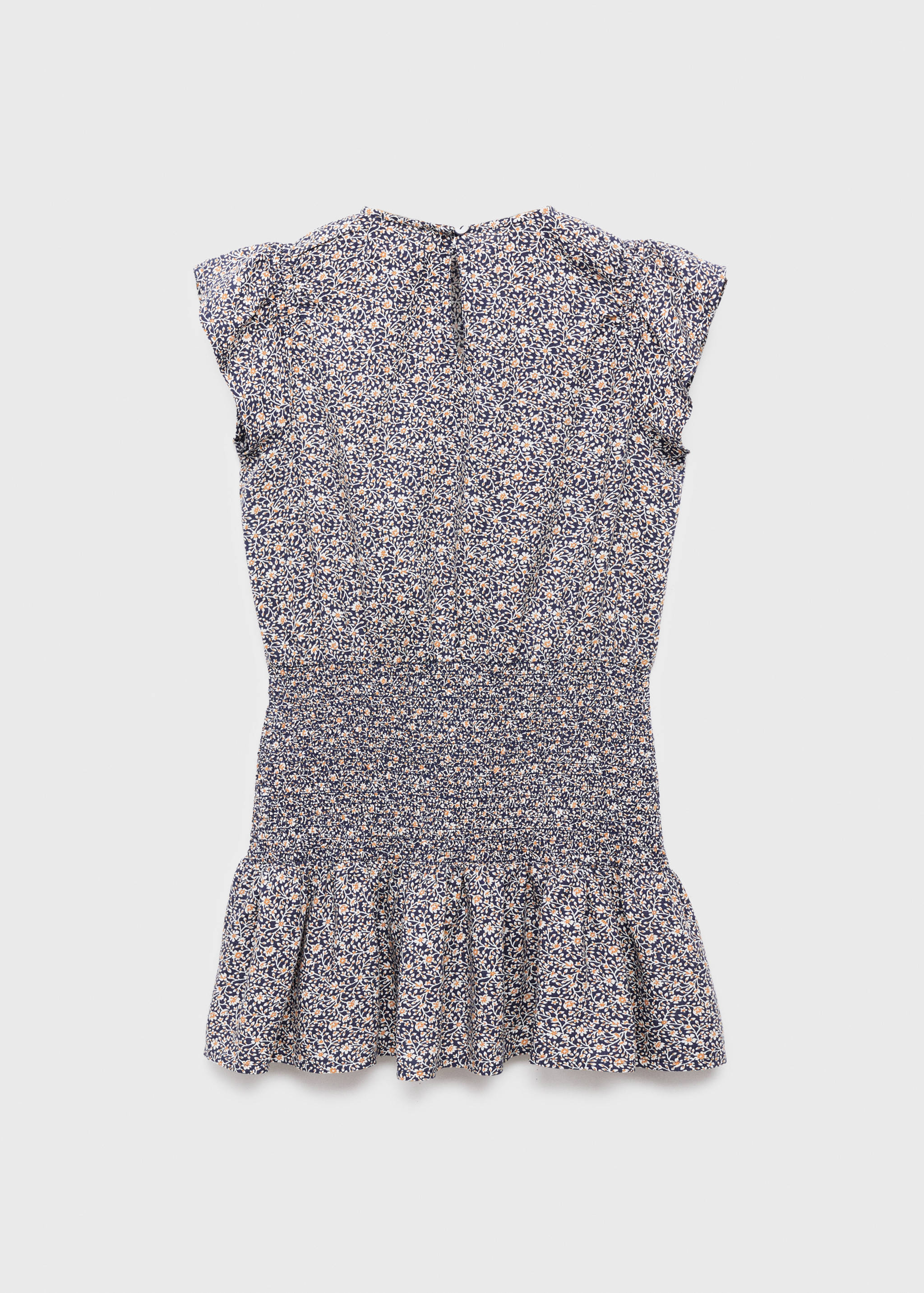 Vestit frunzit floral - Revers de l'article