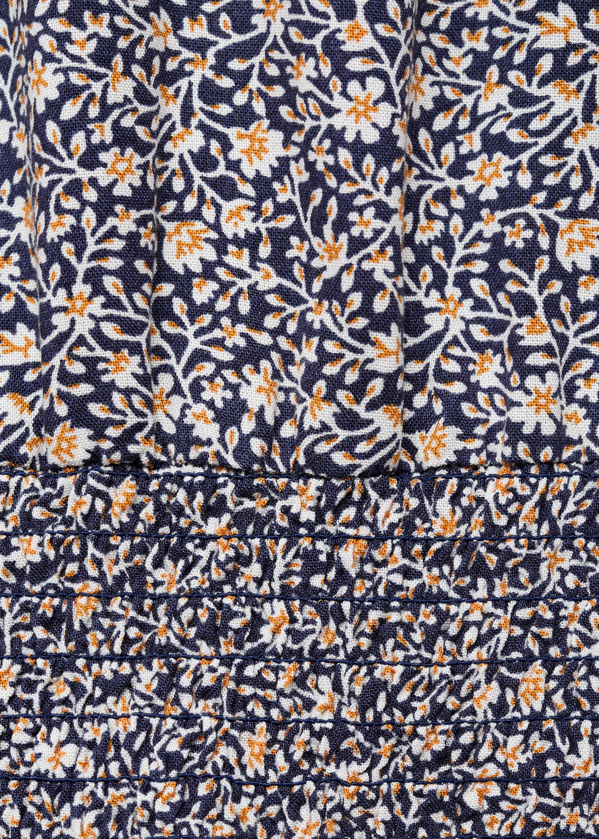 Vestit frunzit floral - Detall de l'article 0