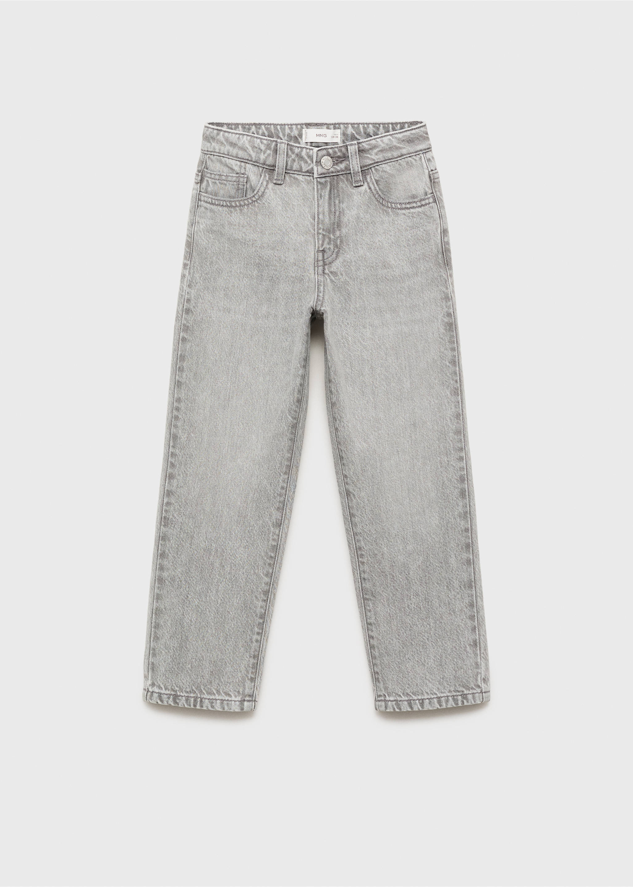 Dad Fit Jeans - Artikel ohne Model, Denim Grau. Ref: 17093274-00.