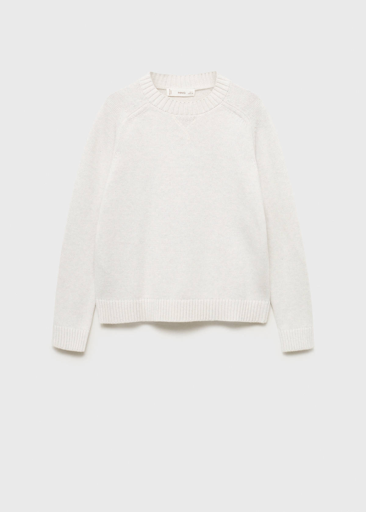 Knitted cotton sweater