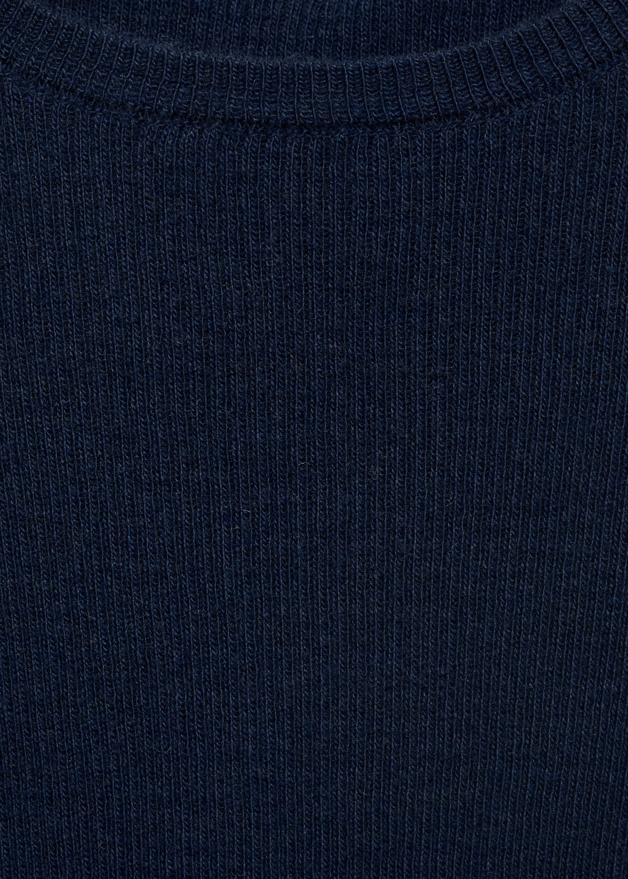 Ribbstickad t-shirt - Detaljer om artikeln 8