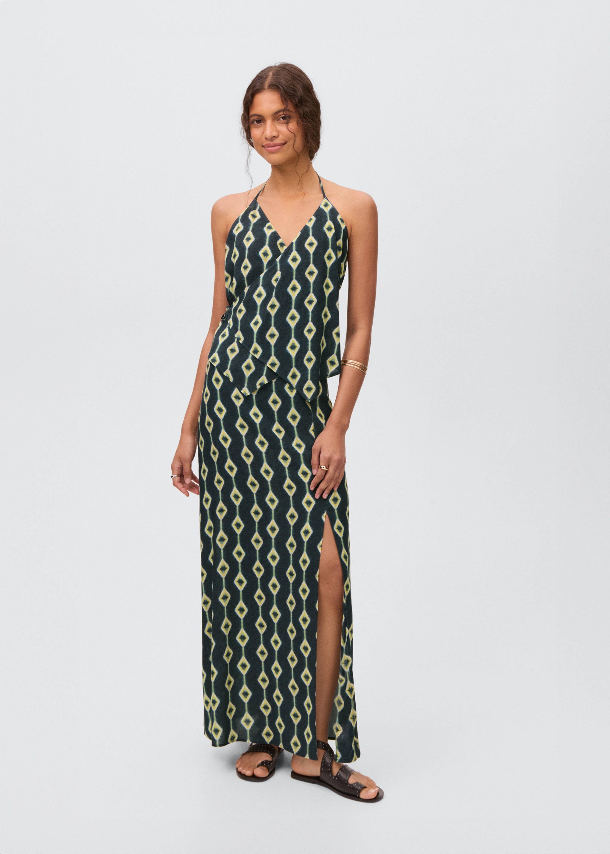 Top creuat coll halter - Detall de l'article 2
