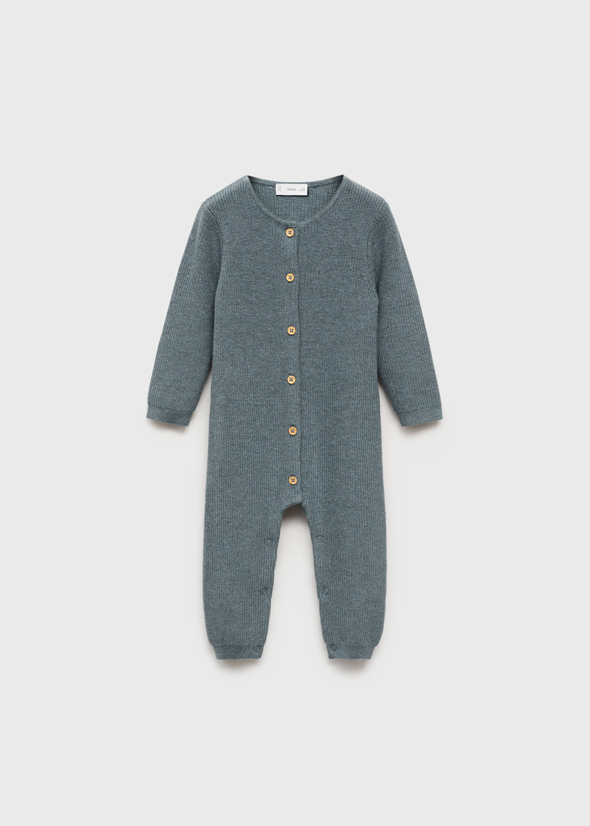 Lång stickad jumpsuit - Artikel utan modell