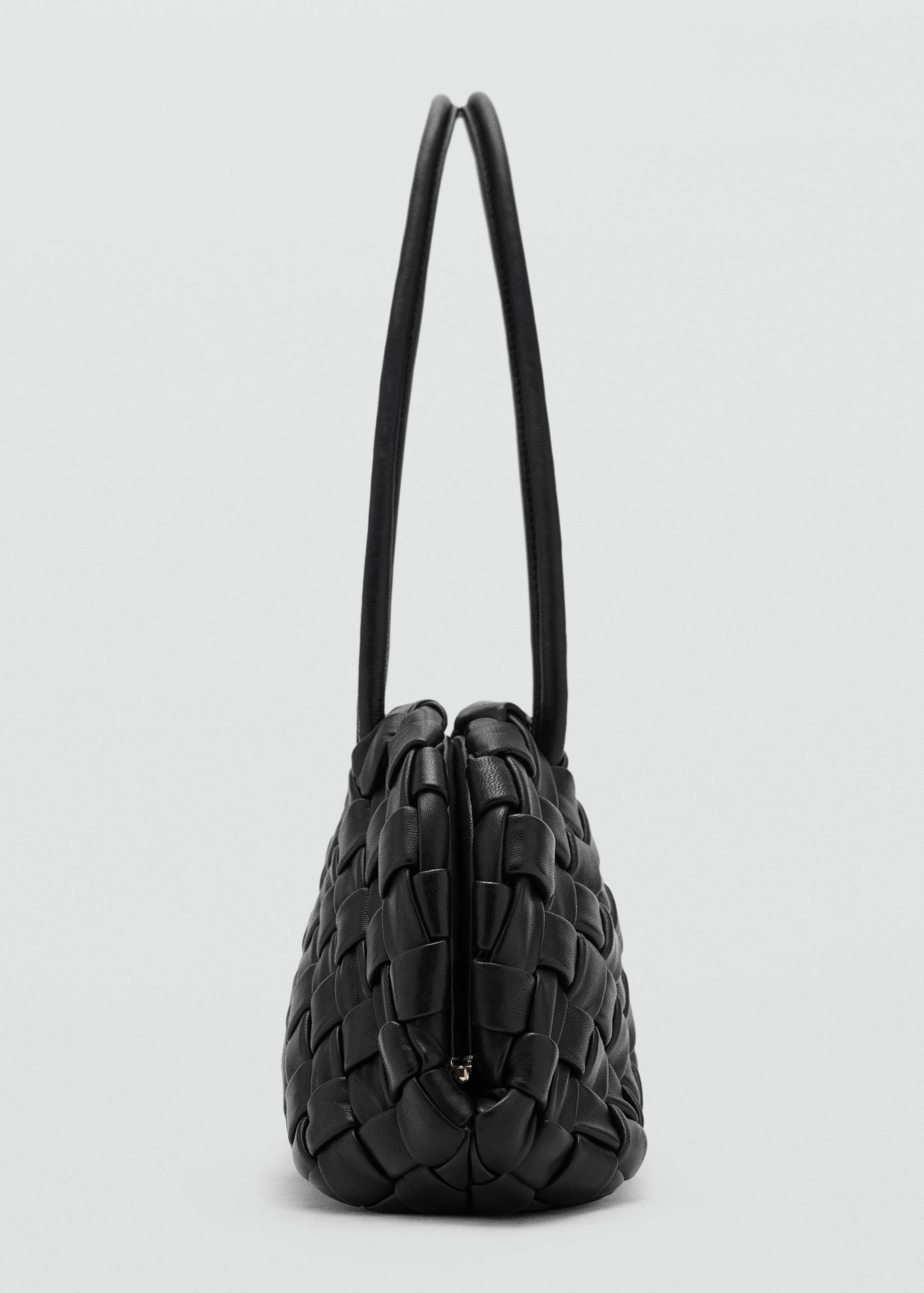 Sac porté épaule cuir tressé - Détail de l'article 1