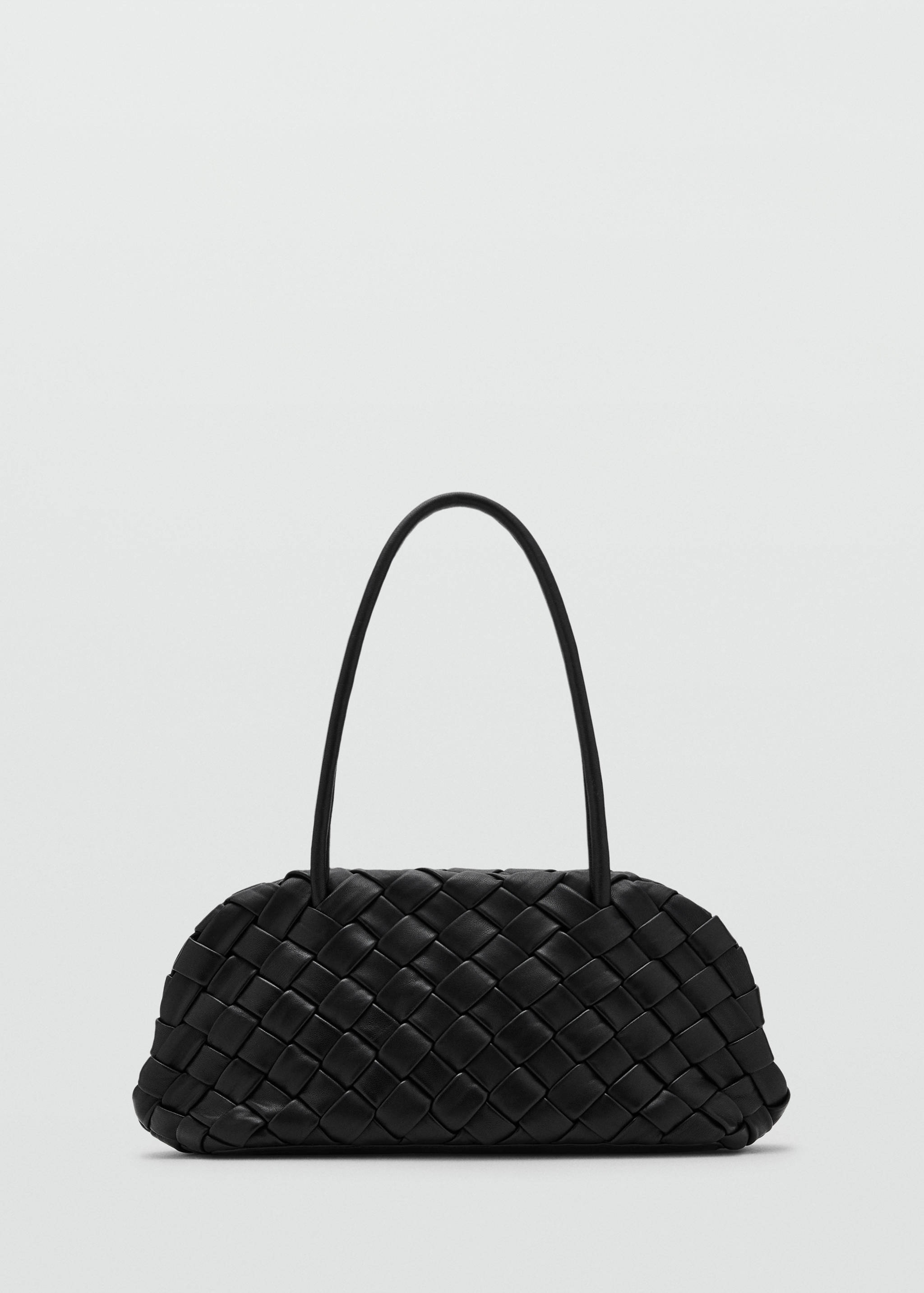Sac porté épaule cuir tressé - Article sans modèle