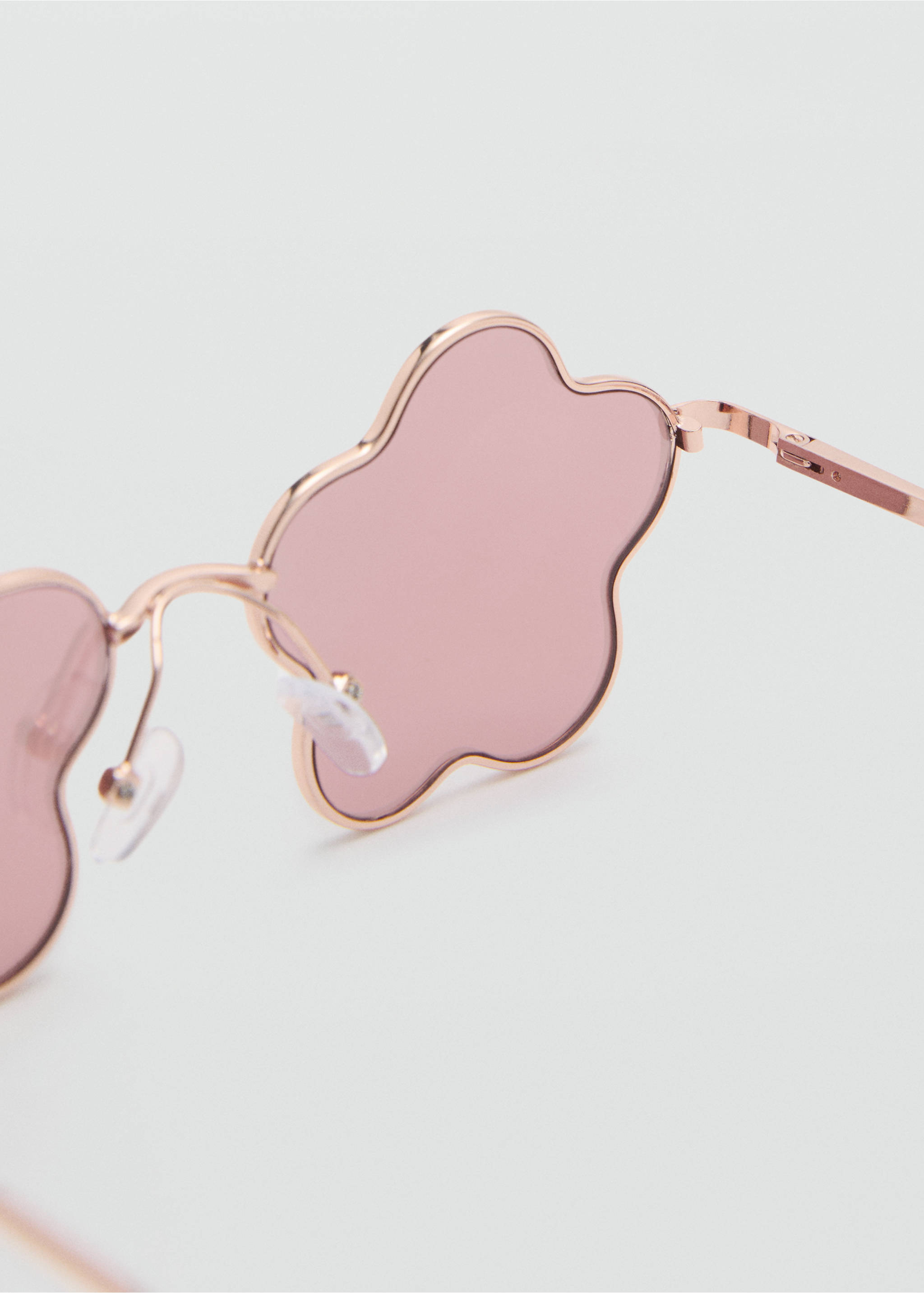 Sonnenbrille mit Blumenmotiv - Detail des Artikels 1, Gold. Ref: 17093308-00.