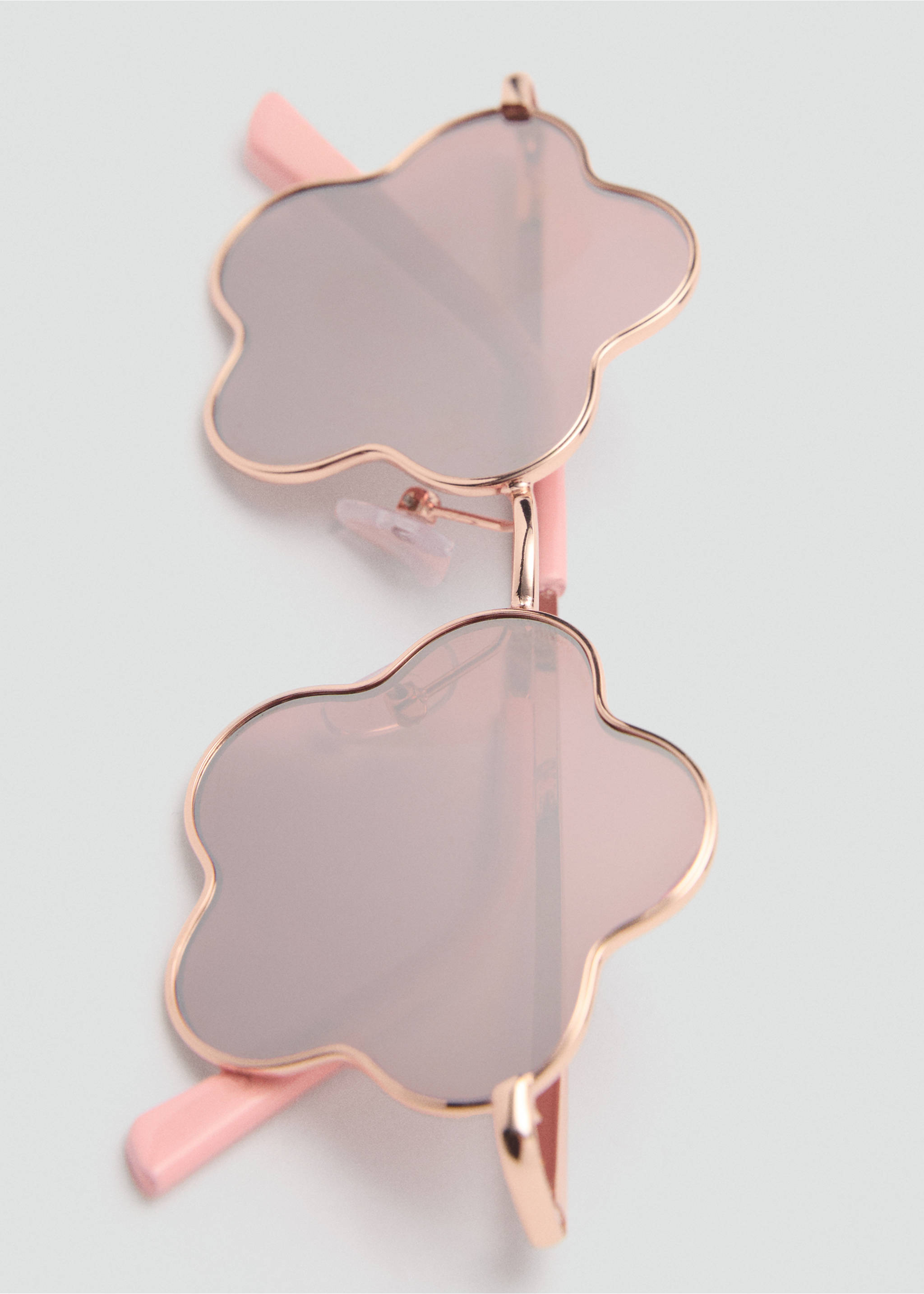 Sonnenbrille mit Blumenmotiv - Detail des Artikels 2, Gold. Ref: 17093308-00.