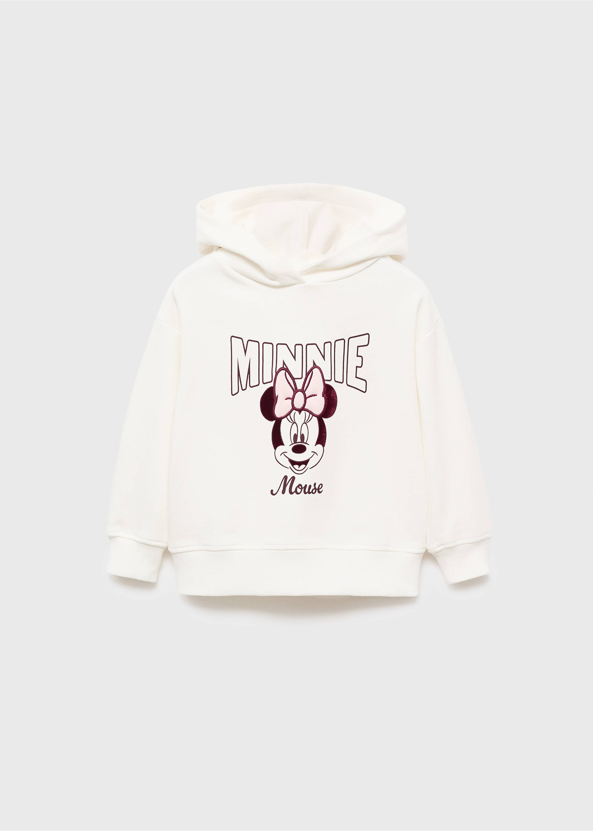 Minnie Mouse sweatshirt - Article without model, Off White. Ref: 17093320-00.