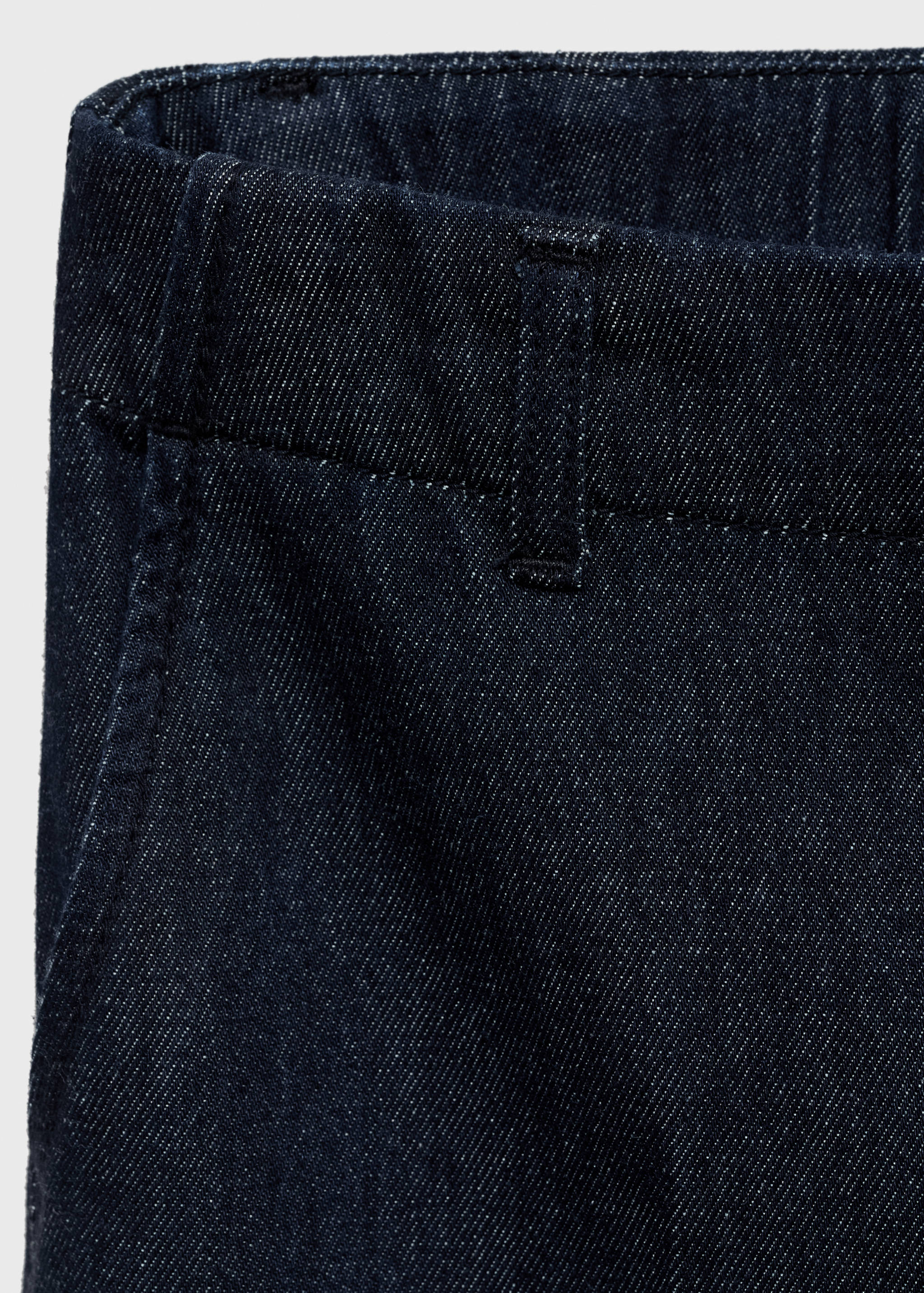 High-waisted wideleg denim broek - Detail van het artikel 8