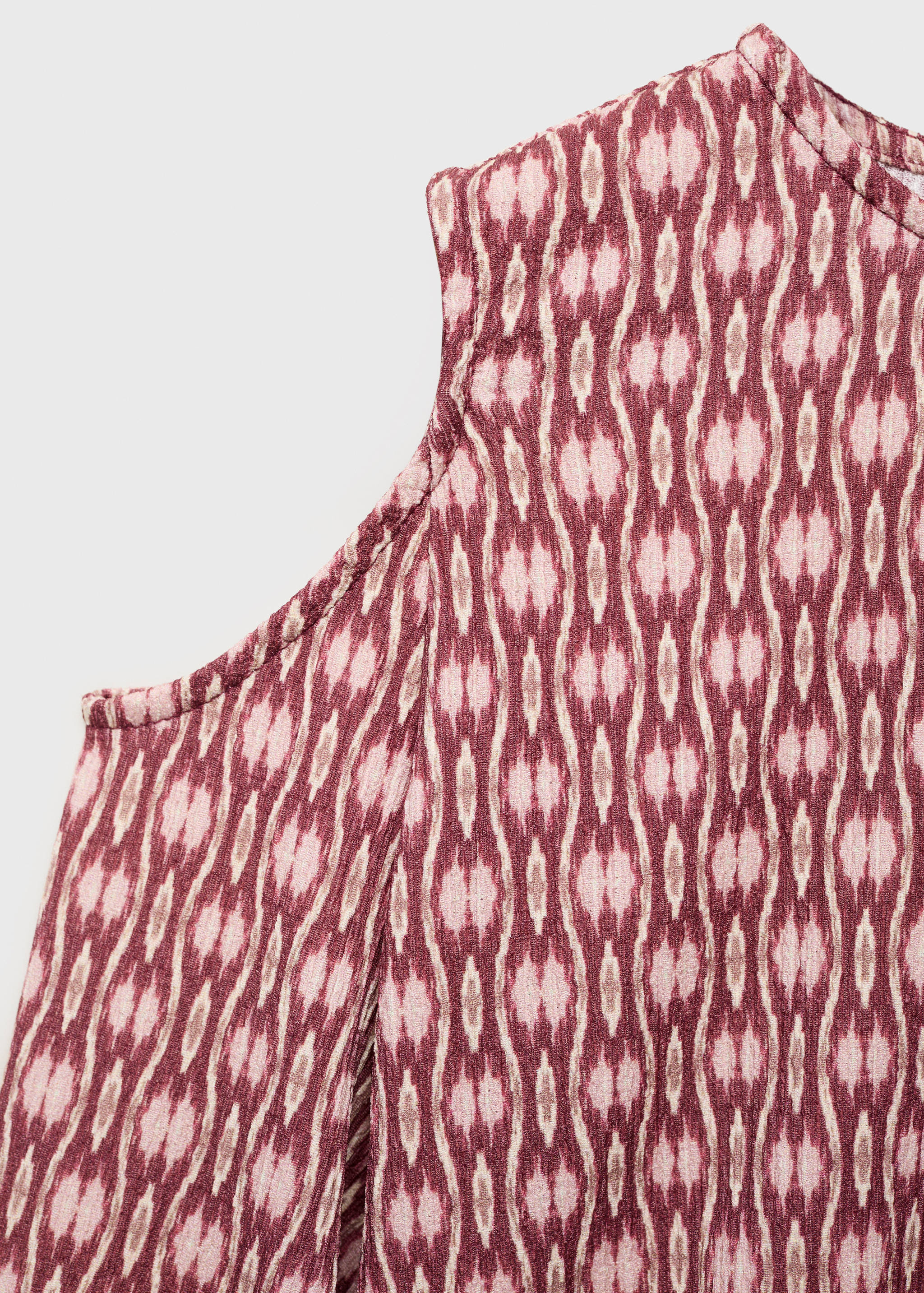 Printed ruched dress - Details of the article 8