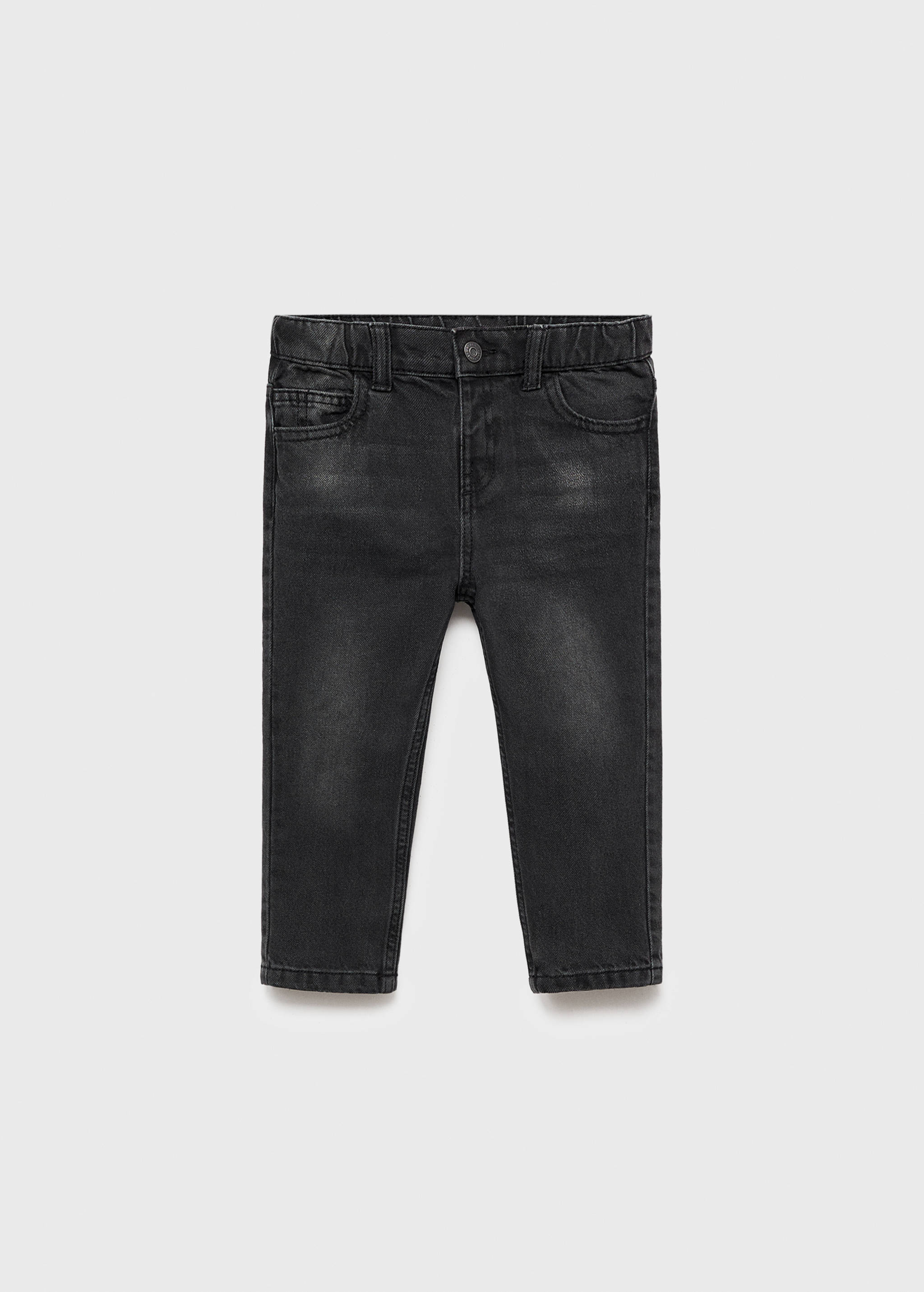 Straight cotton jeans - Article without model
