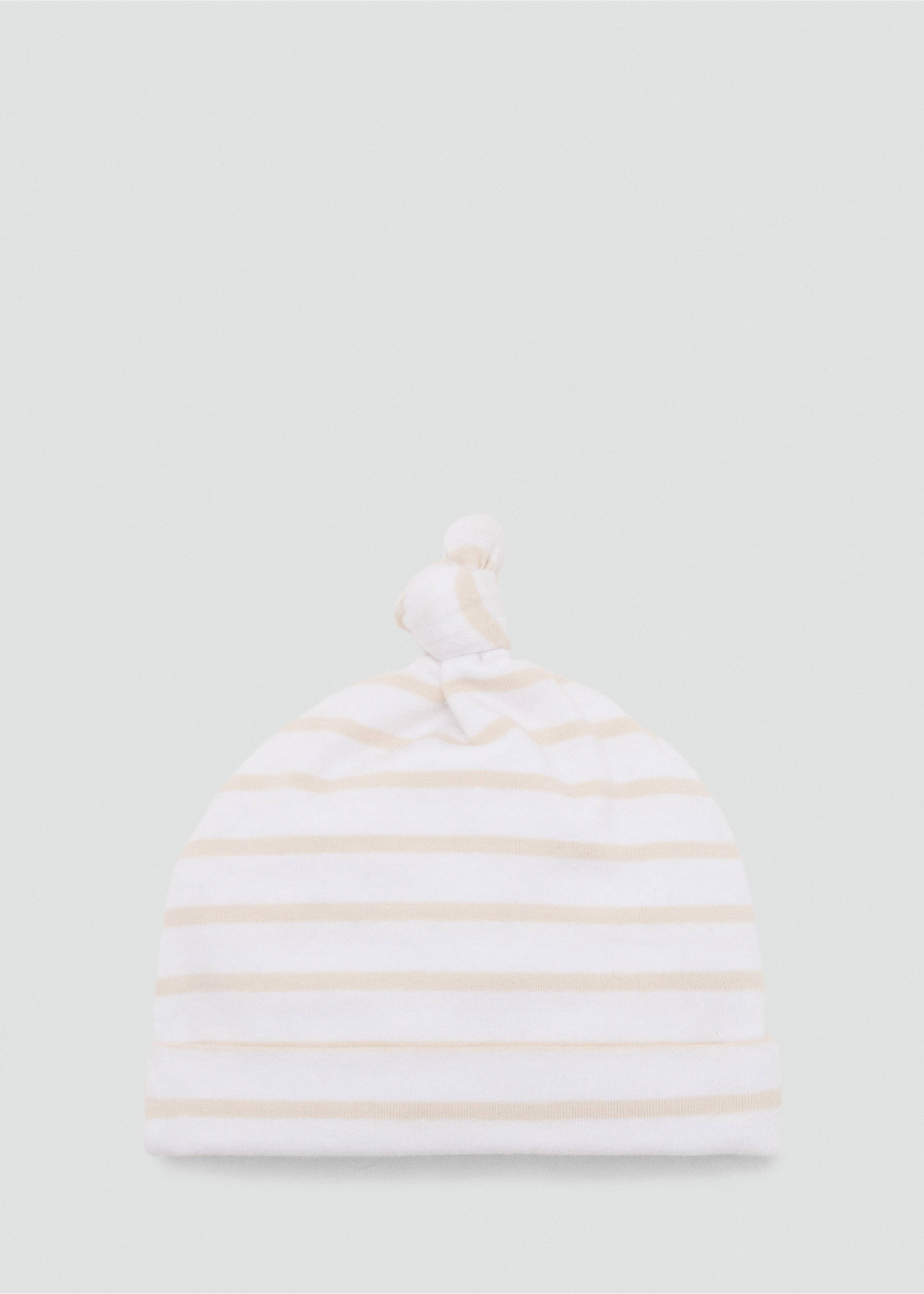 Hat with knot detail - Article without model, Sand. Ref: 17093798-00.