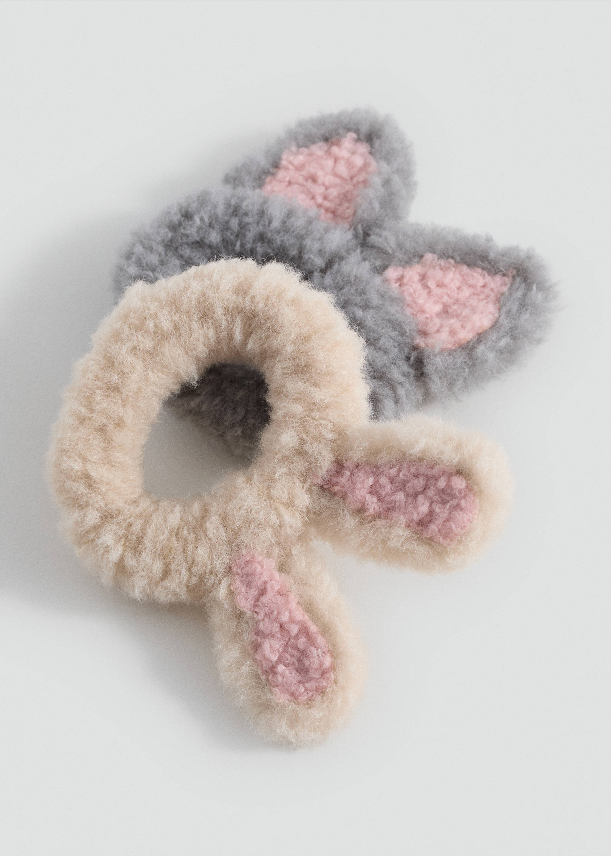 2 hair tie pack - Medium plane, Sand. Ref: 17093808-00.