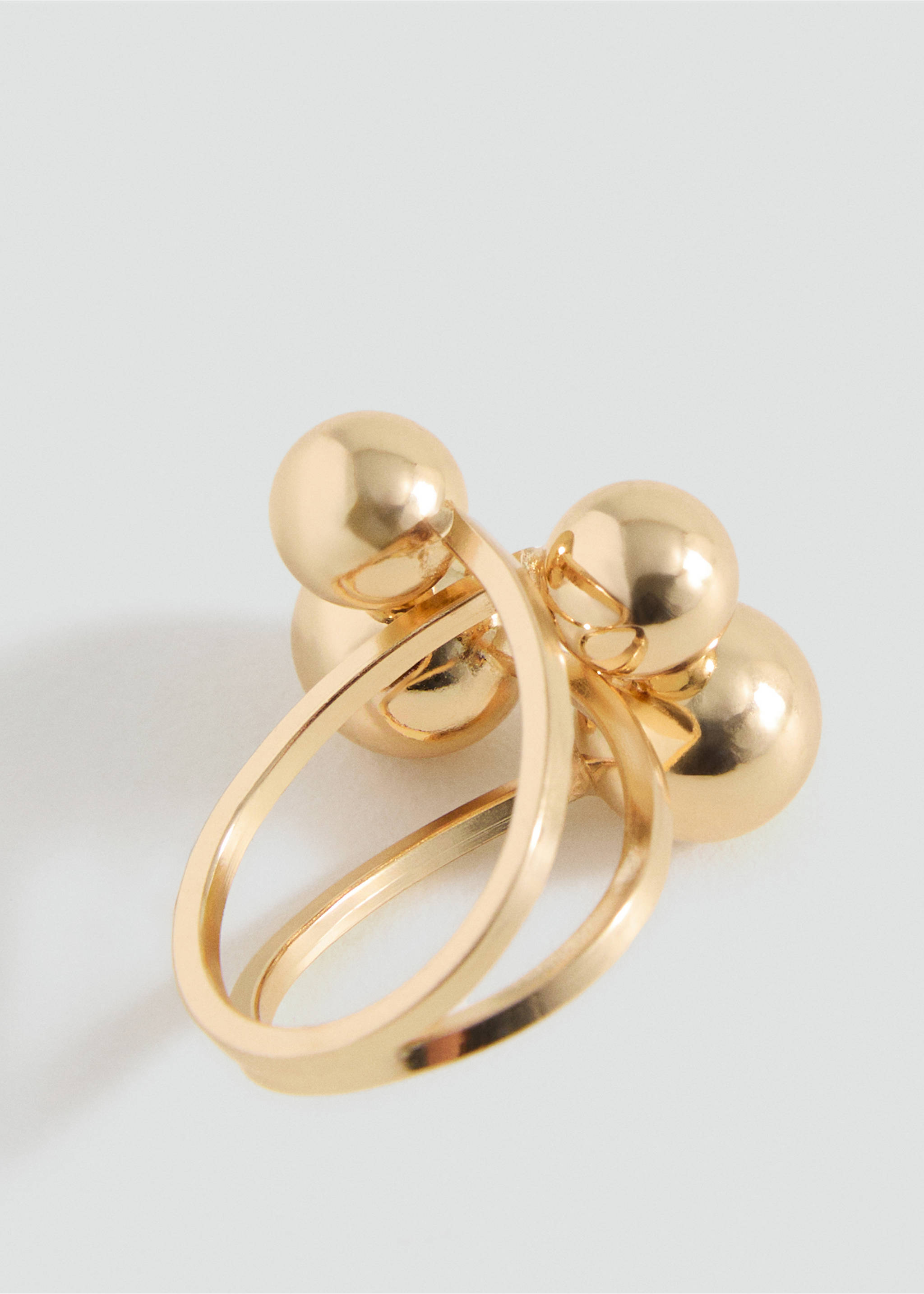 Anello sfere - Piano medio, Oro. Ref: 17093814-00.