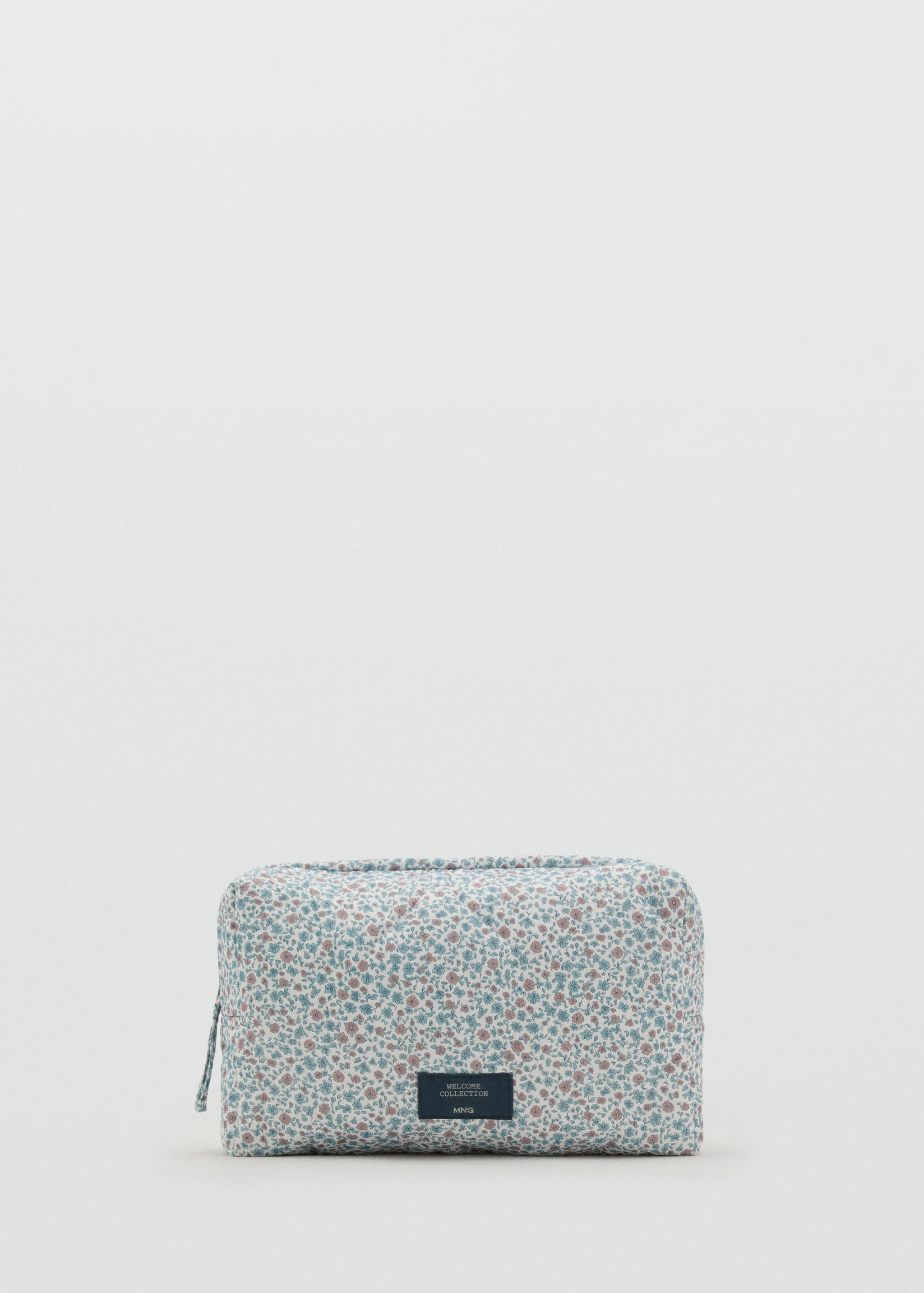 Floral-print cosmetic bag - Article without model