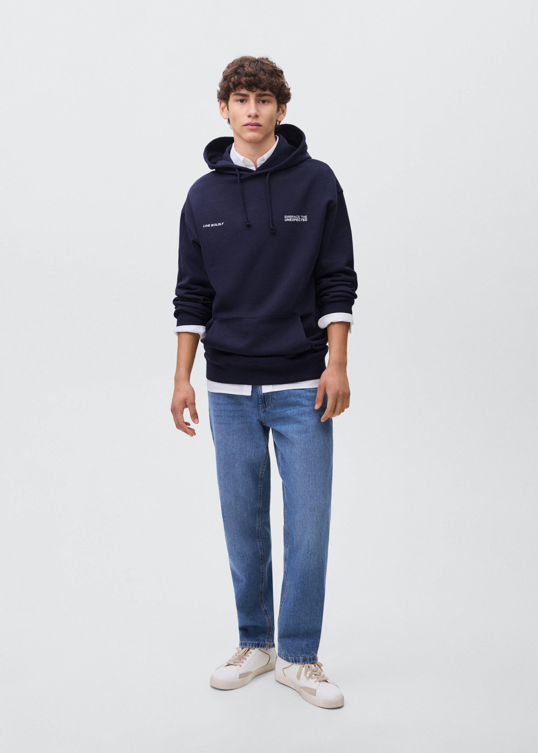 Printed hoodie - General plane