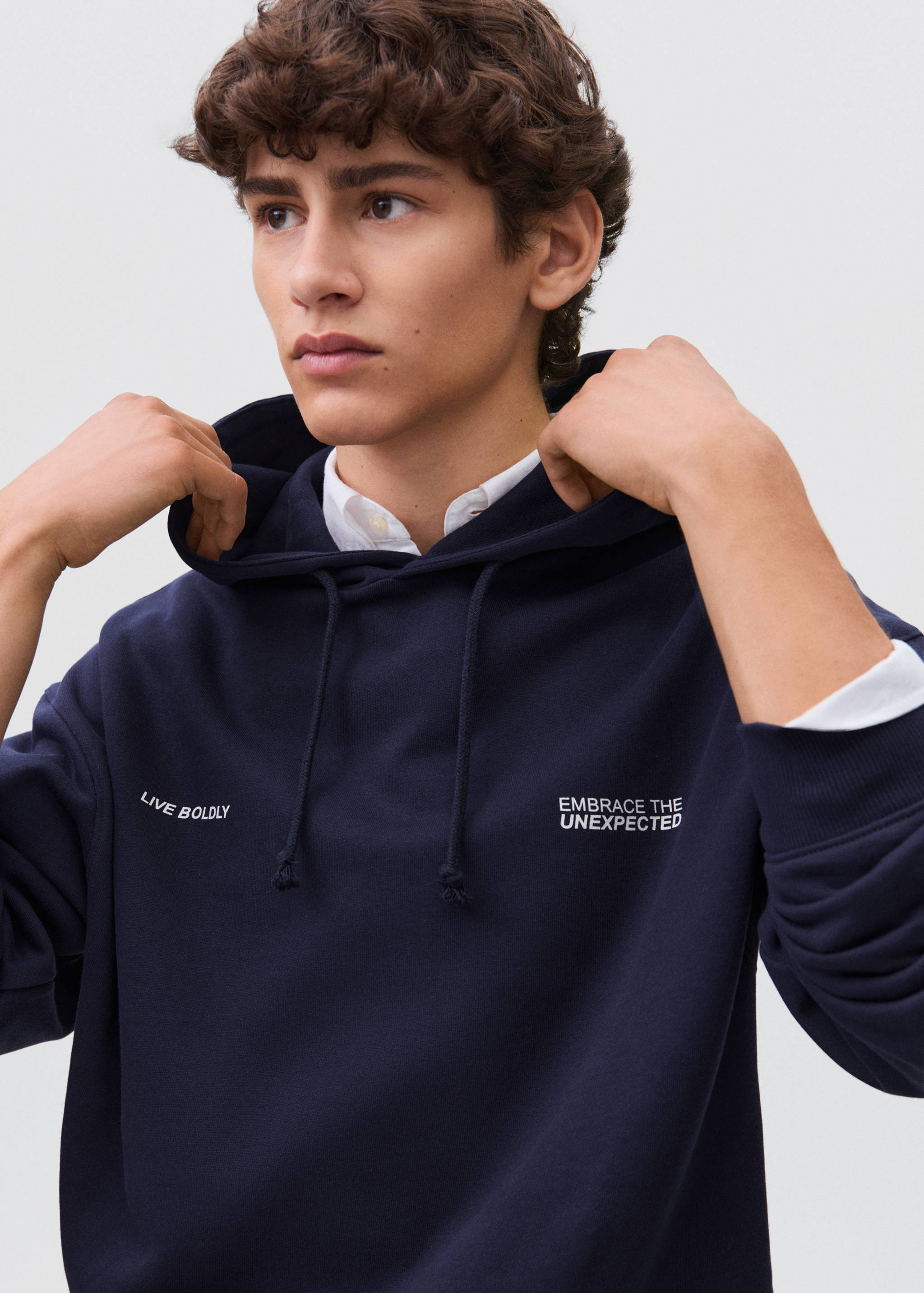 Printed hoodie - Details of the article 1