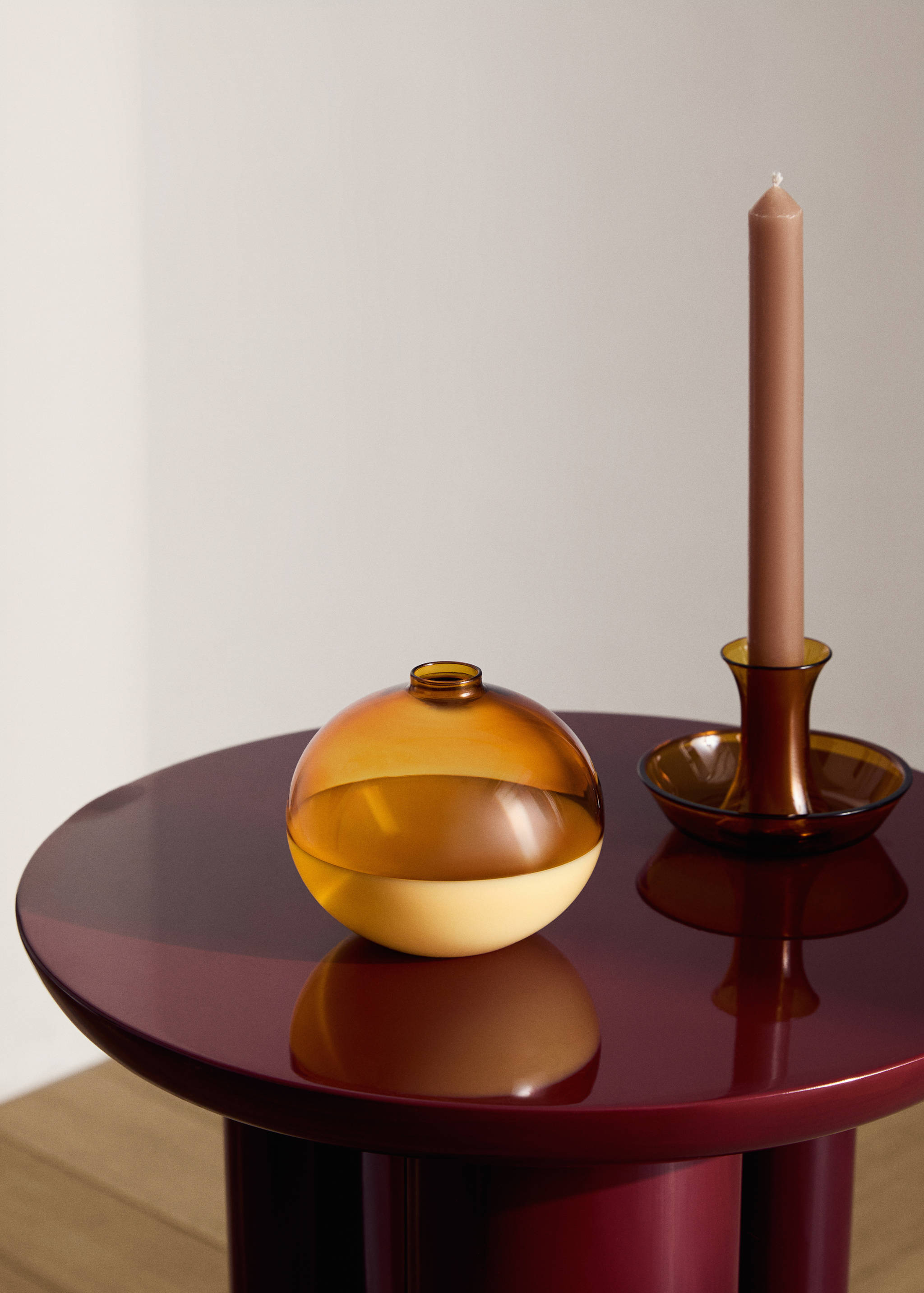 Vase en verre borosilicate - Plan général